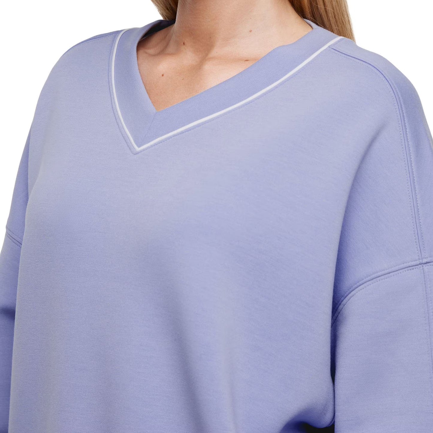 Express Women's V-Neck Pullover Sweatshirt