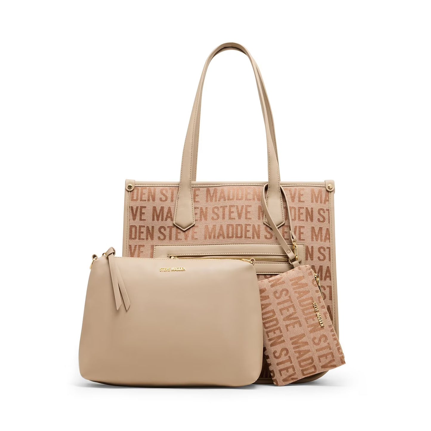 Steve Madden Bsandro Logo Jacquard Tote