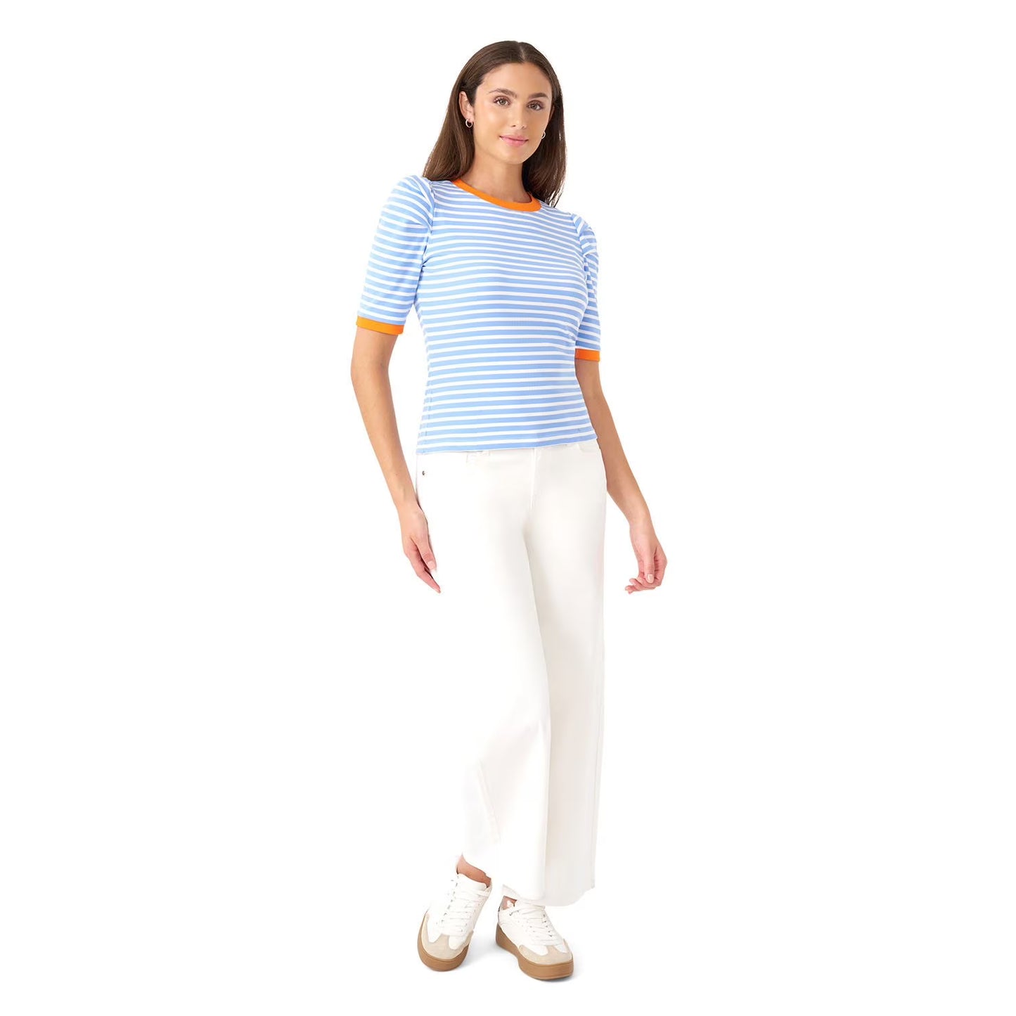 Rebecca Minkoff Women's Puff Sleeve Top