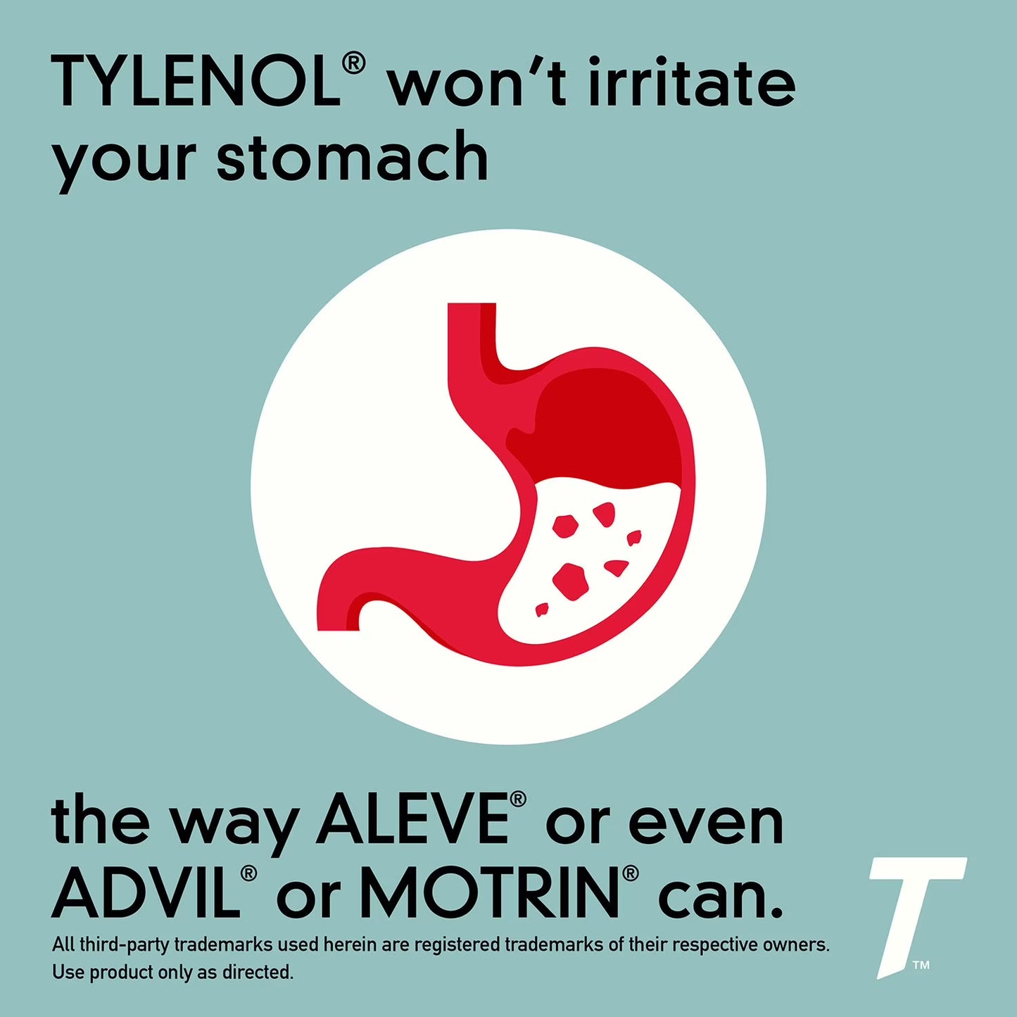 Tylenol Extra Strength Caplets, 500 mg., Acetaminophen, 325 ct.