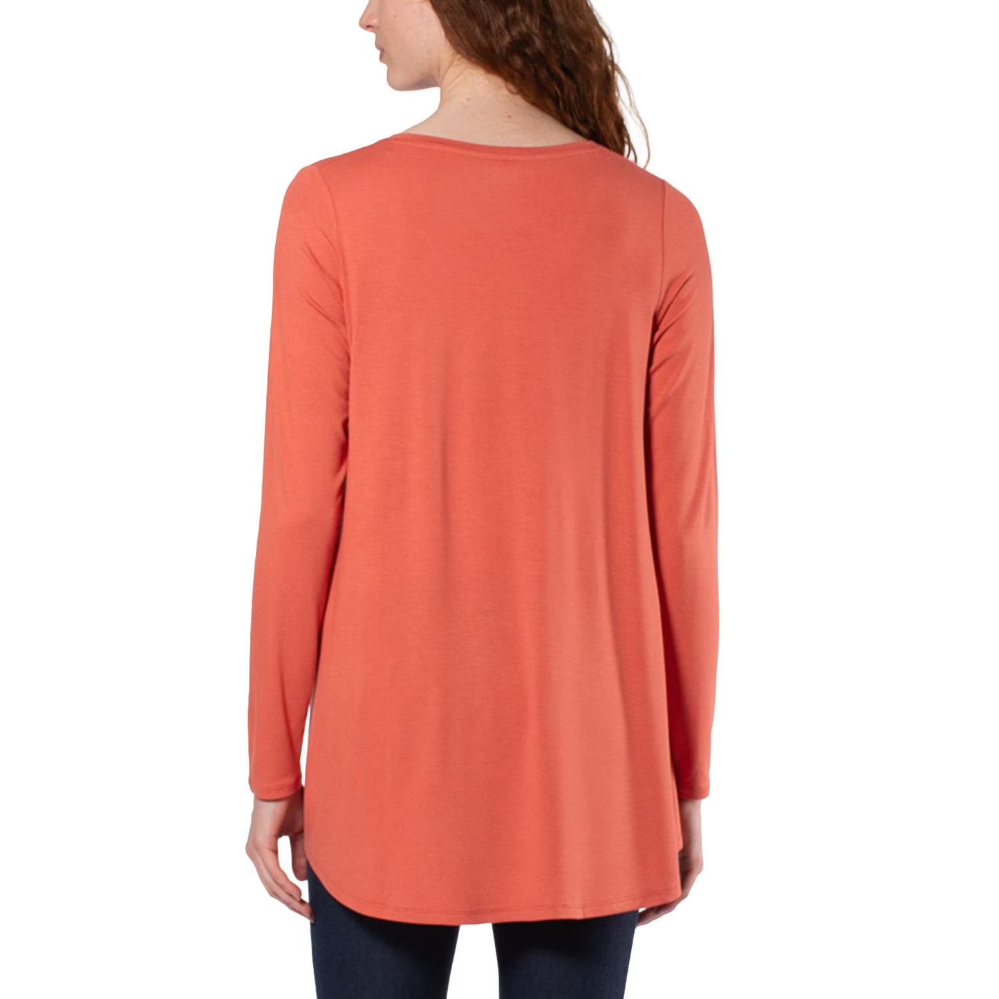 Hue Women's Long Sleeve Tunic T-Shirt