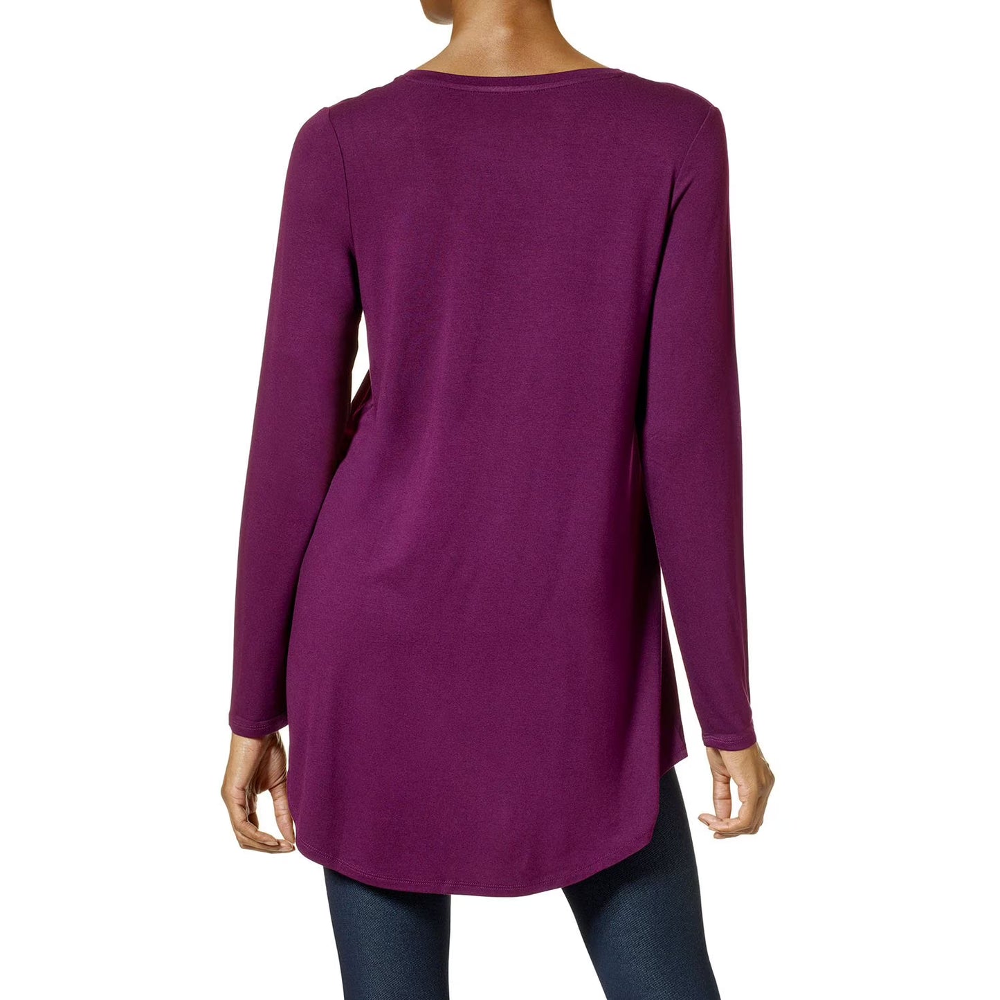 Hue Women's Long Sleeve Tunic T-Shirt