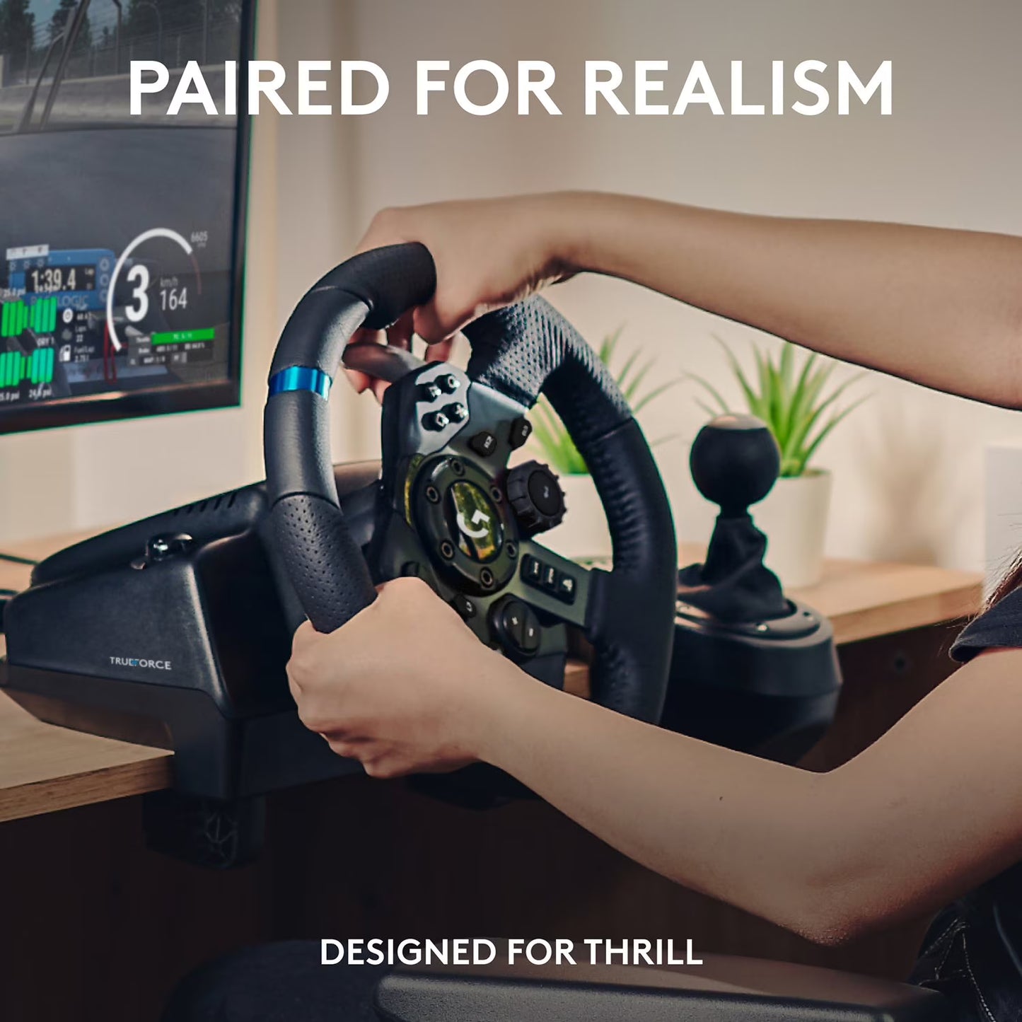 Logitech G923 SE Racing Wheel + Accessories Combo for PlayStation and PC