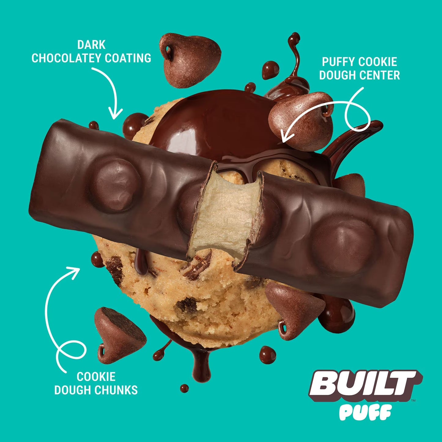 Built Bar Puff & Chunk Protein Bars, Variety Pack, 13 ct.