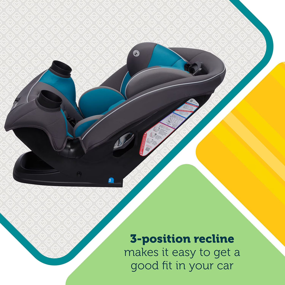 Safety 1st Everfit All-in-One Convertible Car Seat, Choose Color