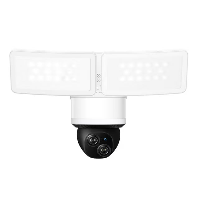 eufy E340 Wired Outdoor 3K Pan-Tilt Floodlight with Dual Cameras