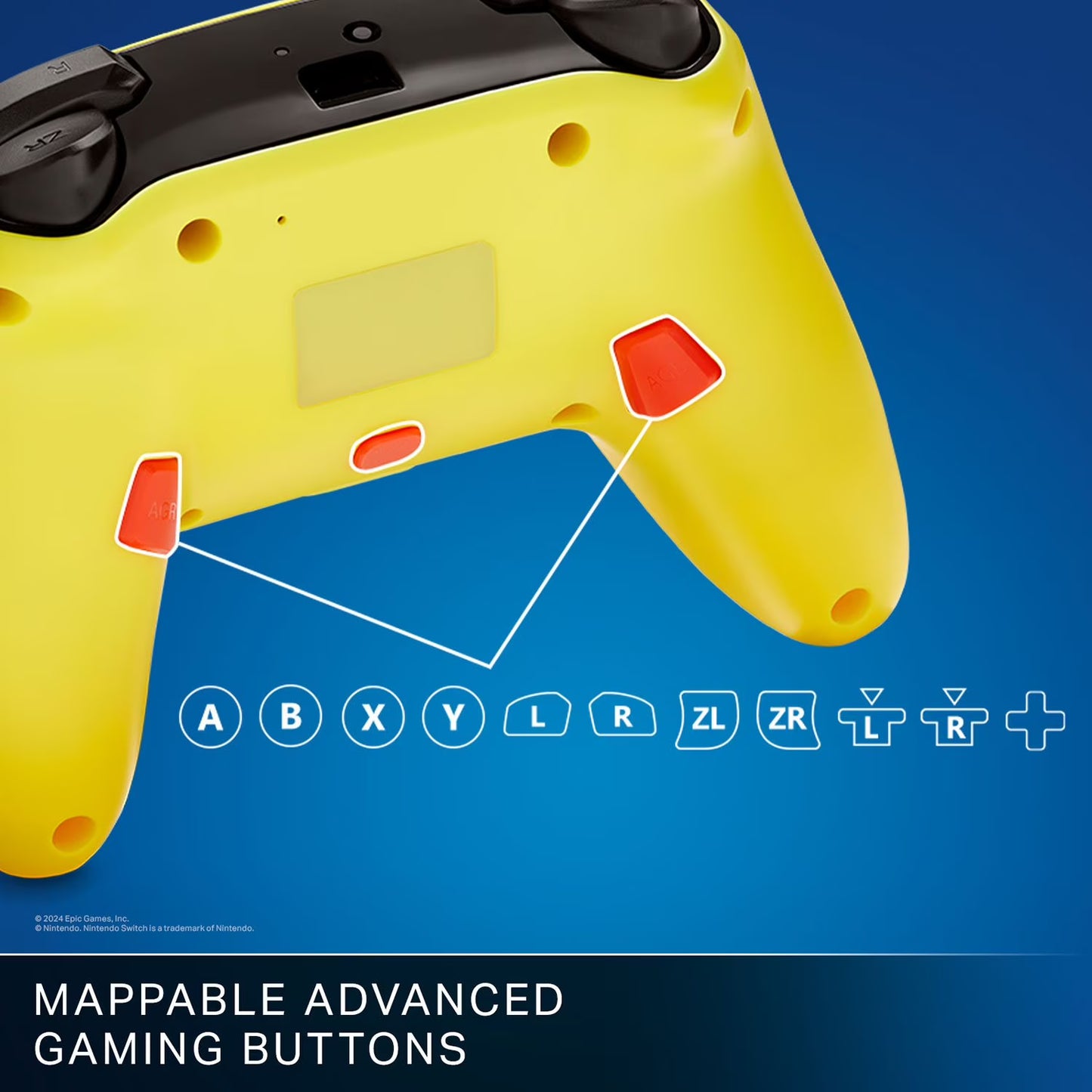 PowerA Fortnite Peely Accessories Pack for Nintendo Switch (Includes In‑Game Items)