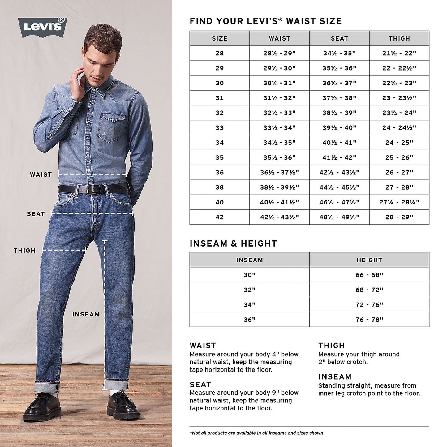 Levi's Men's 505 Regular Fit Jeans