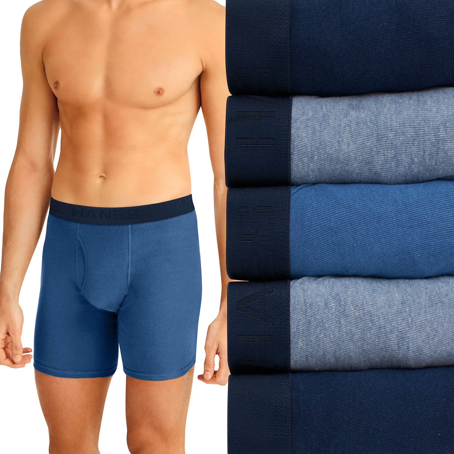 Hanes Men's 5-Pack Best Boxer Brief