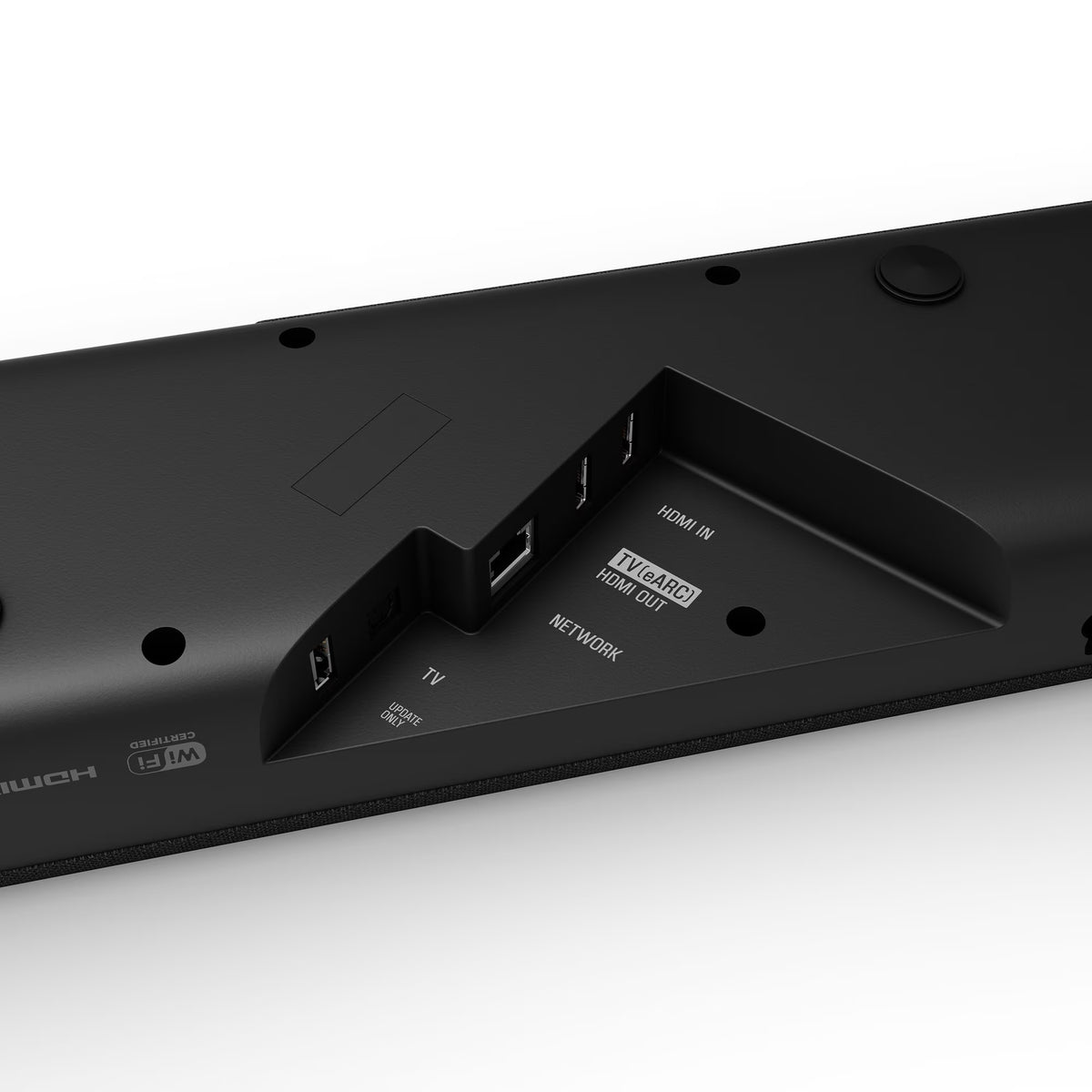 Yamaha True X Bar 40A Dolby Atmos Sound Bar with Built-in Subwoofers, Wi-Fi, Music Streaming, Optional Wireless Subwoofer and Surrounds