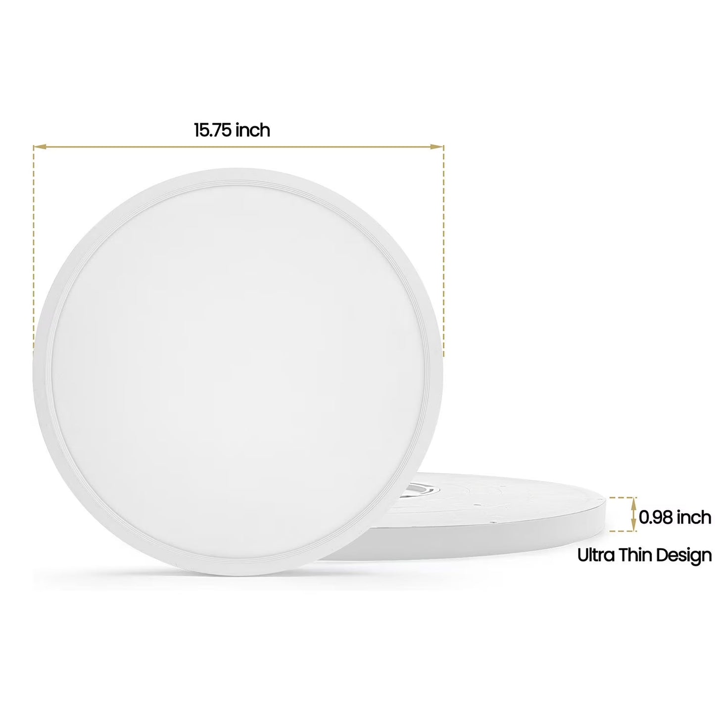 Cedar Hill 15" LED Ceiling Light With Adjustable Color Temperature