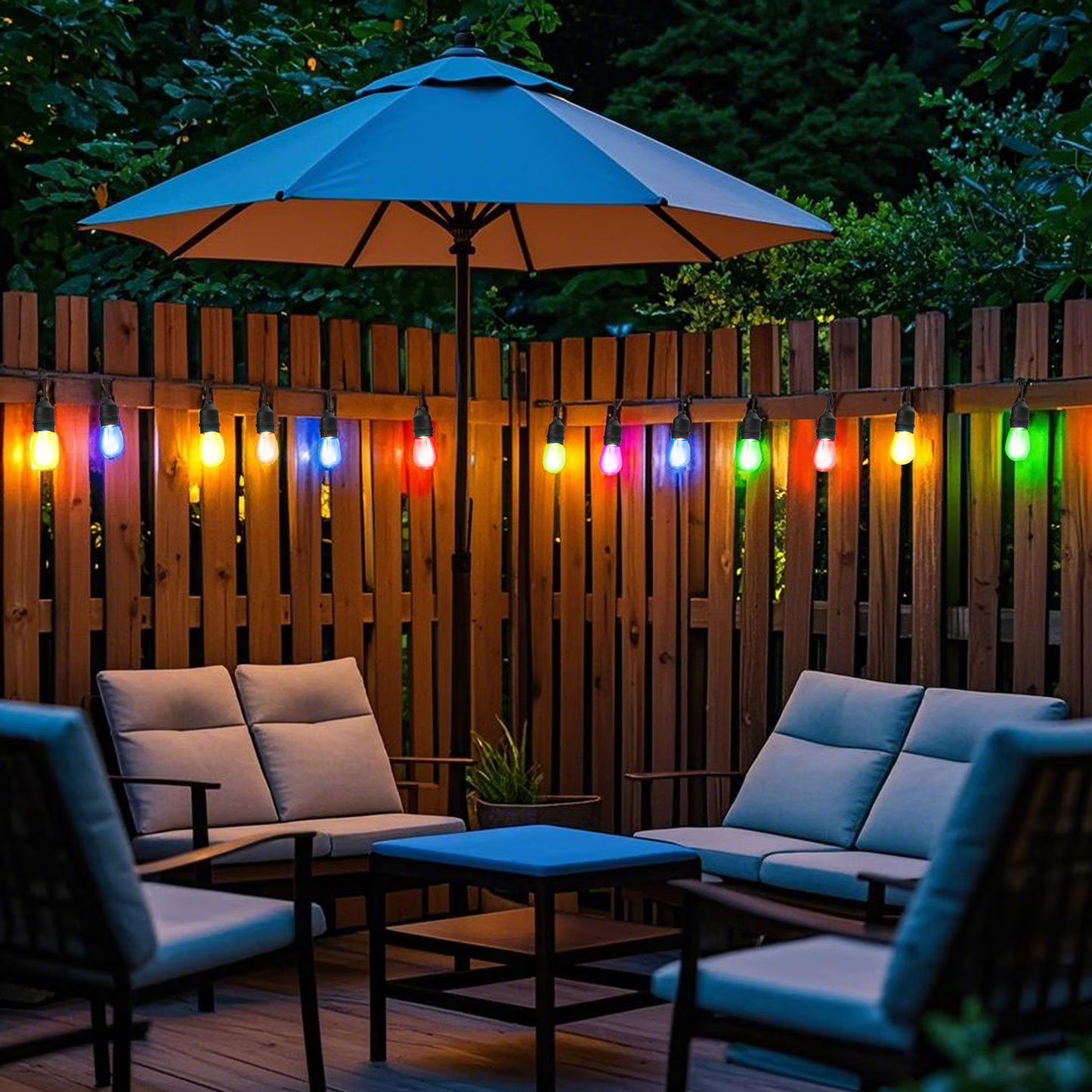 Westinghouse 24 Bulb Color Changing String Light 48 Foot