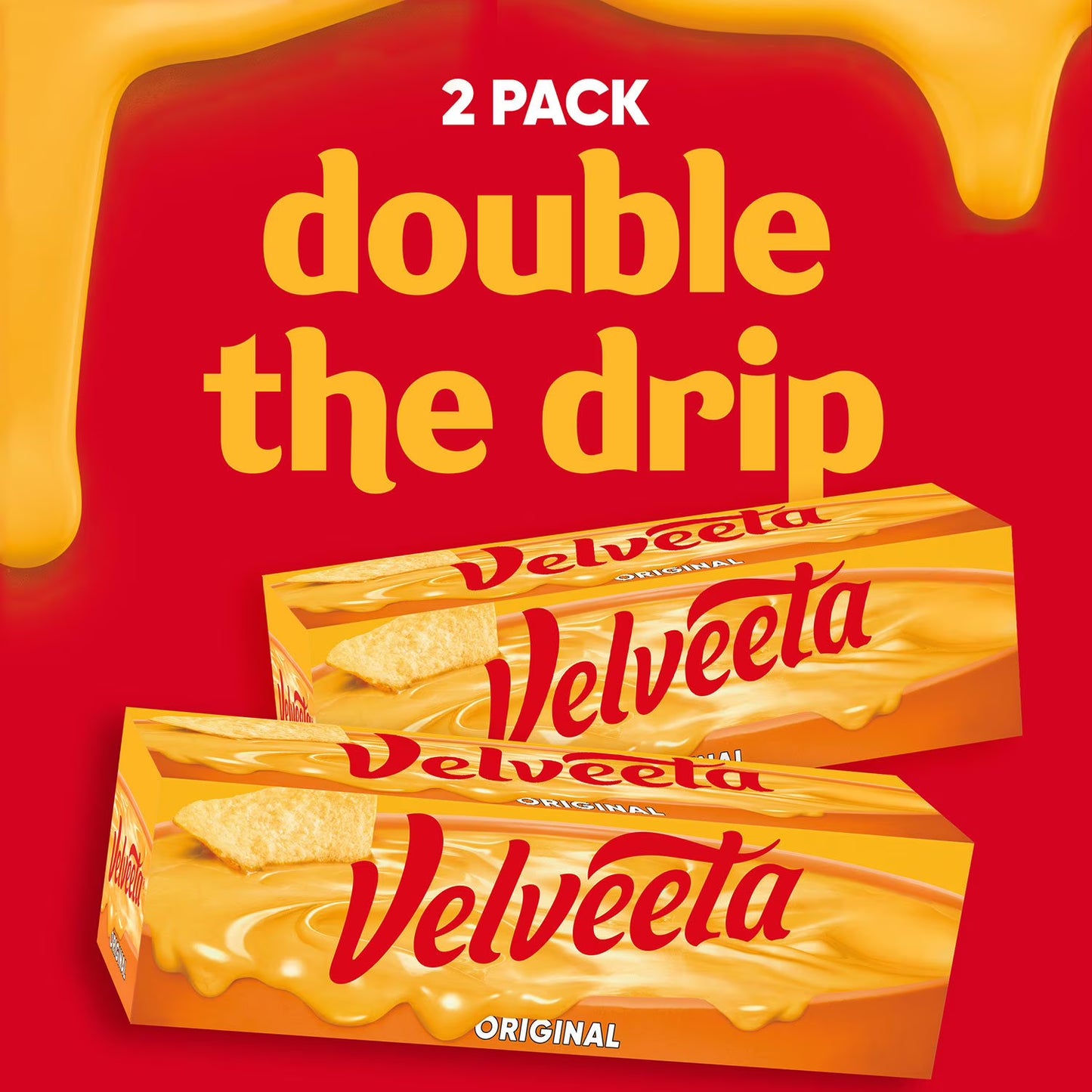 Velveeta Original Pasteurized Cheese Loaf 32 oz., 2 ct.
