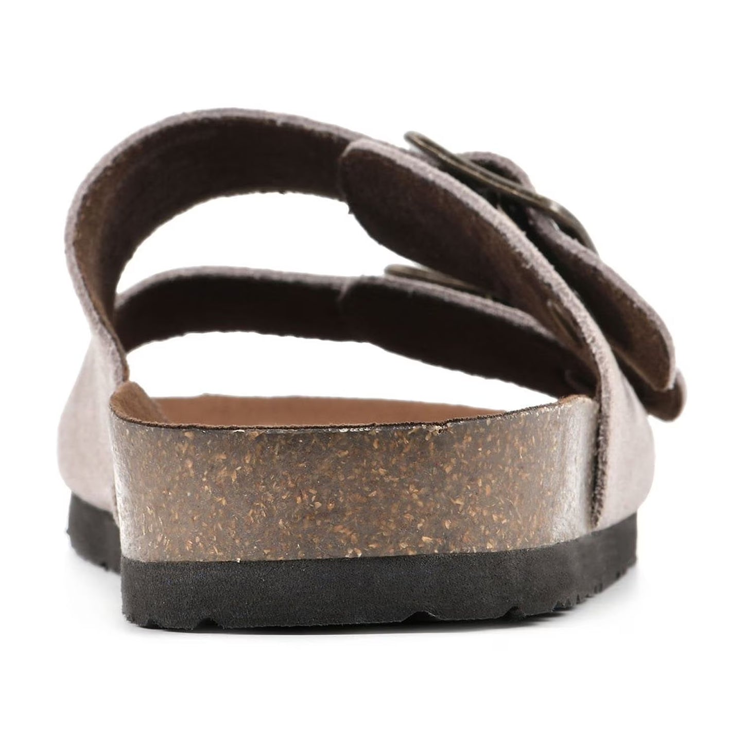 Mountain Sole Women's Double Buckle Leather Sandal