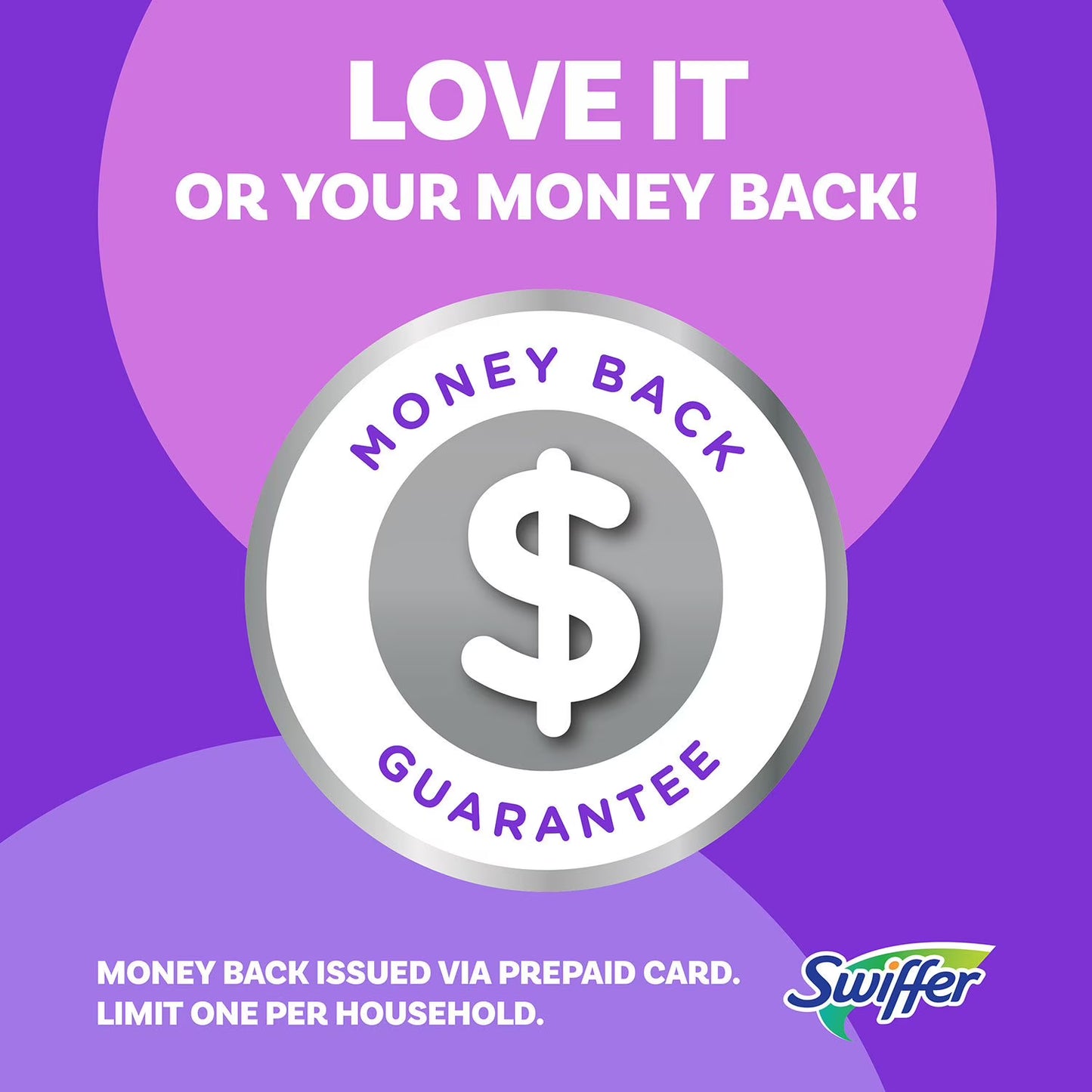 Swiffer PowerMop Refill Bundle, Lavender, 10 Mop Pads + 2 Bottles