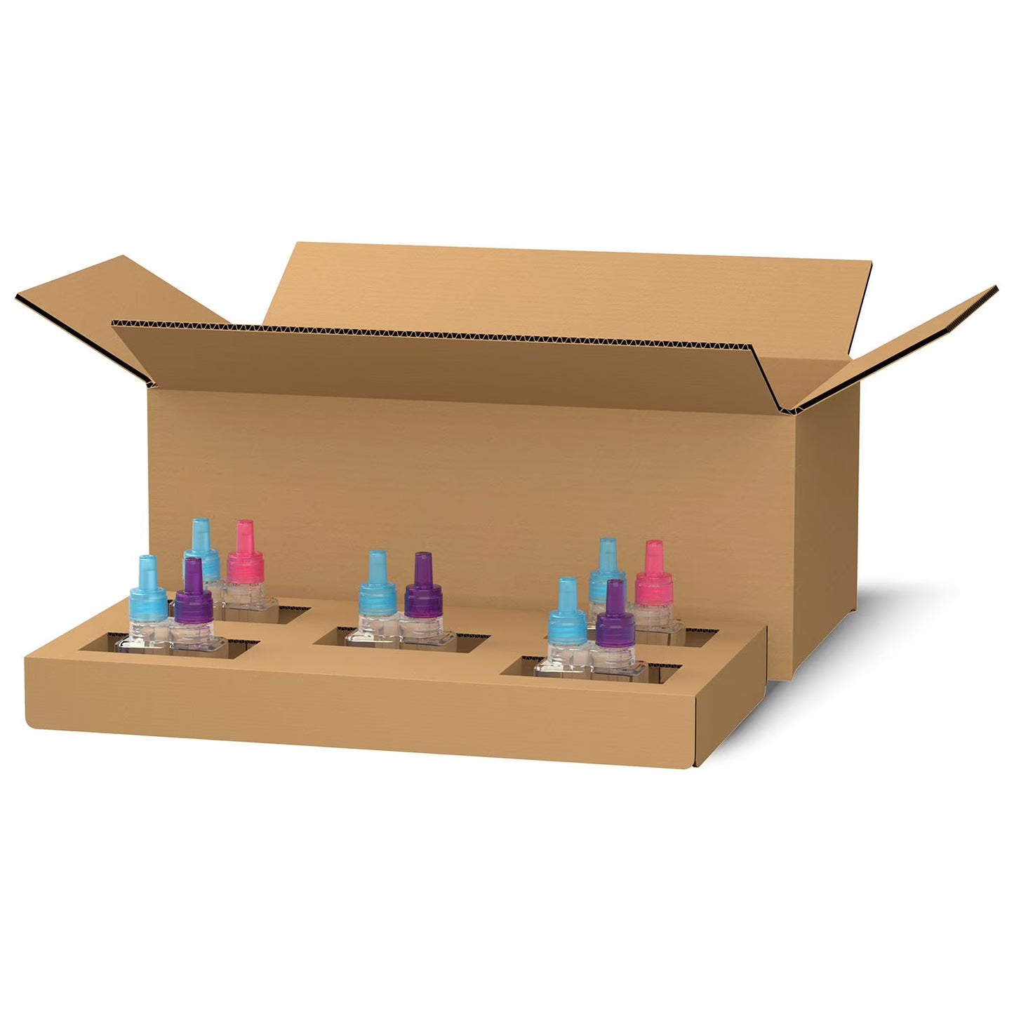 Febreze Plugs Air Freshener Refills, Mediterranean Lavender + Downy April Fresh, 5 refills