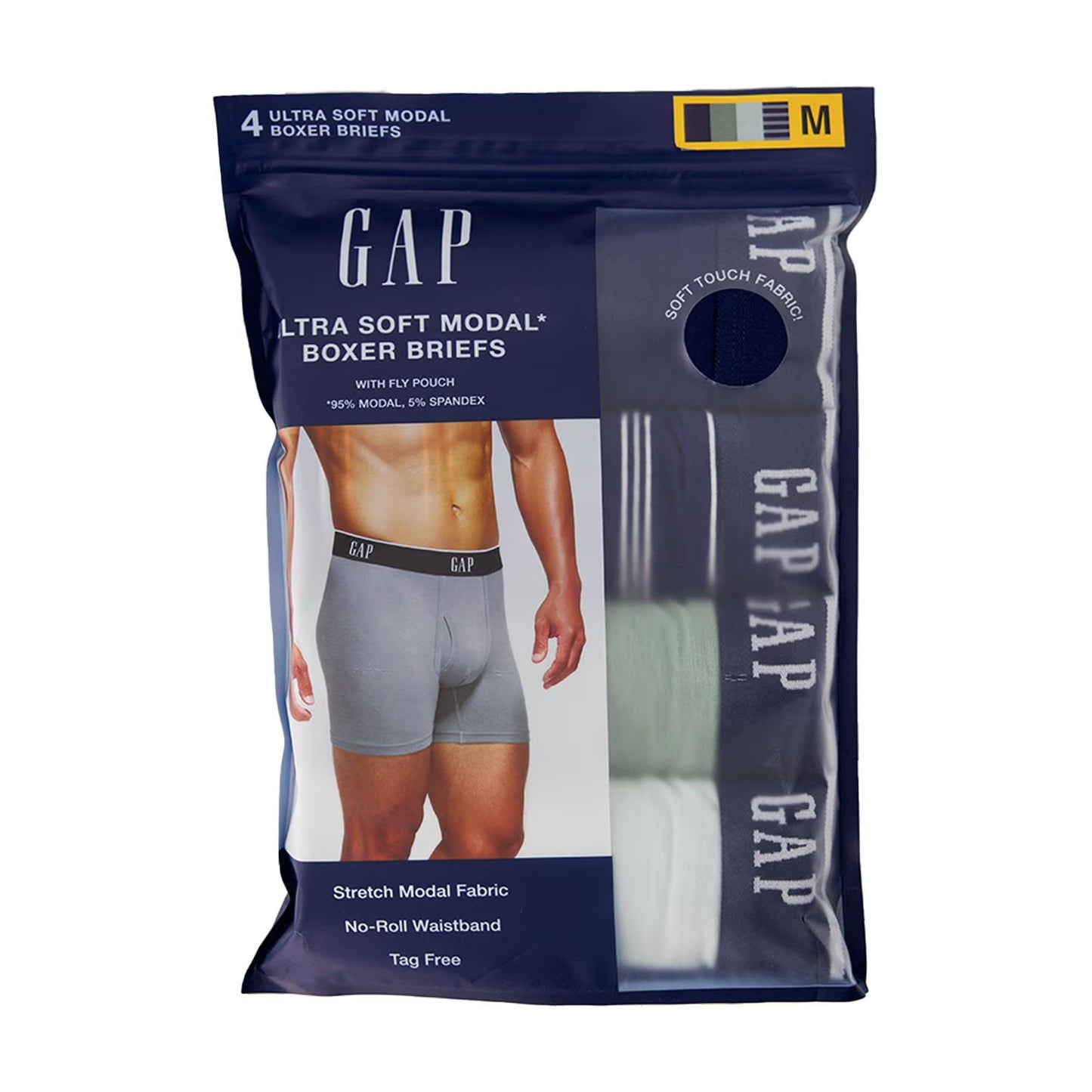 Gap Men's 4-Pack Ultra Soft Modal Boxer Brief