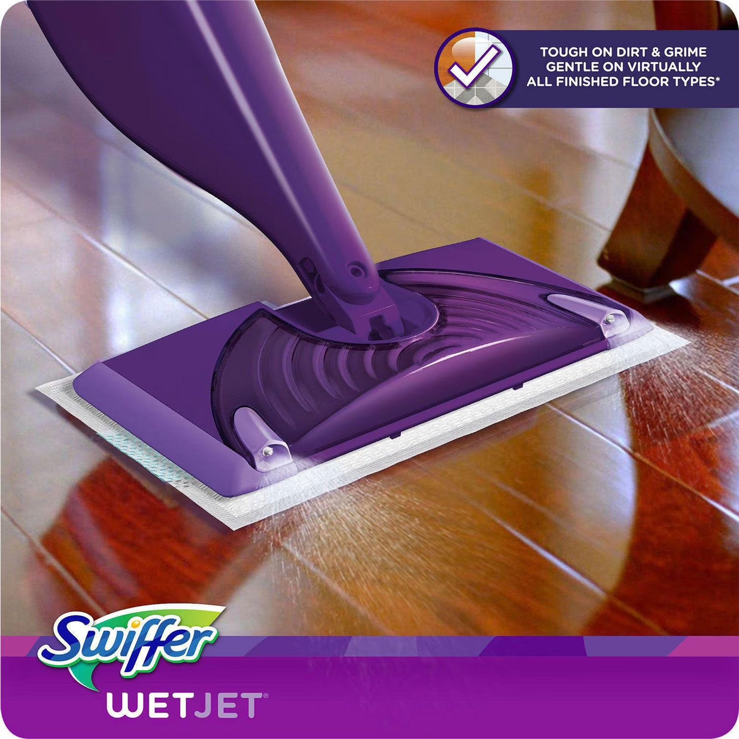 Swiffer WetJet Refill Pack, Lavender, 32 Pads + 2 Refills