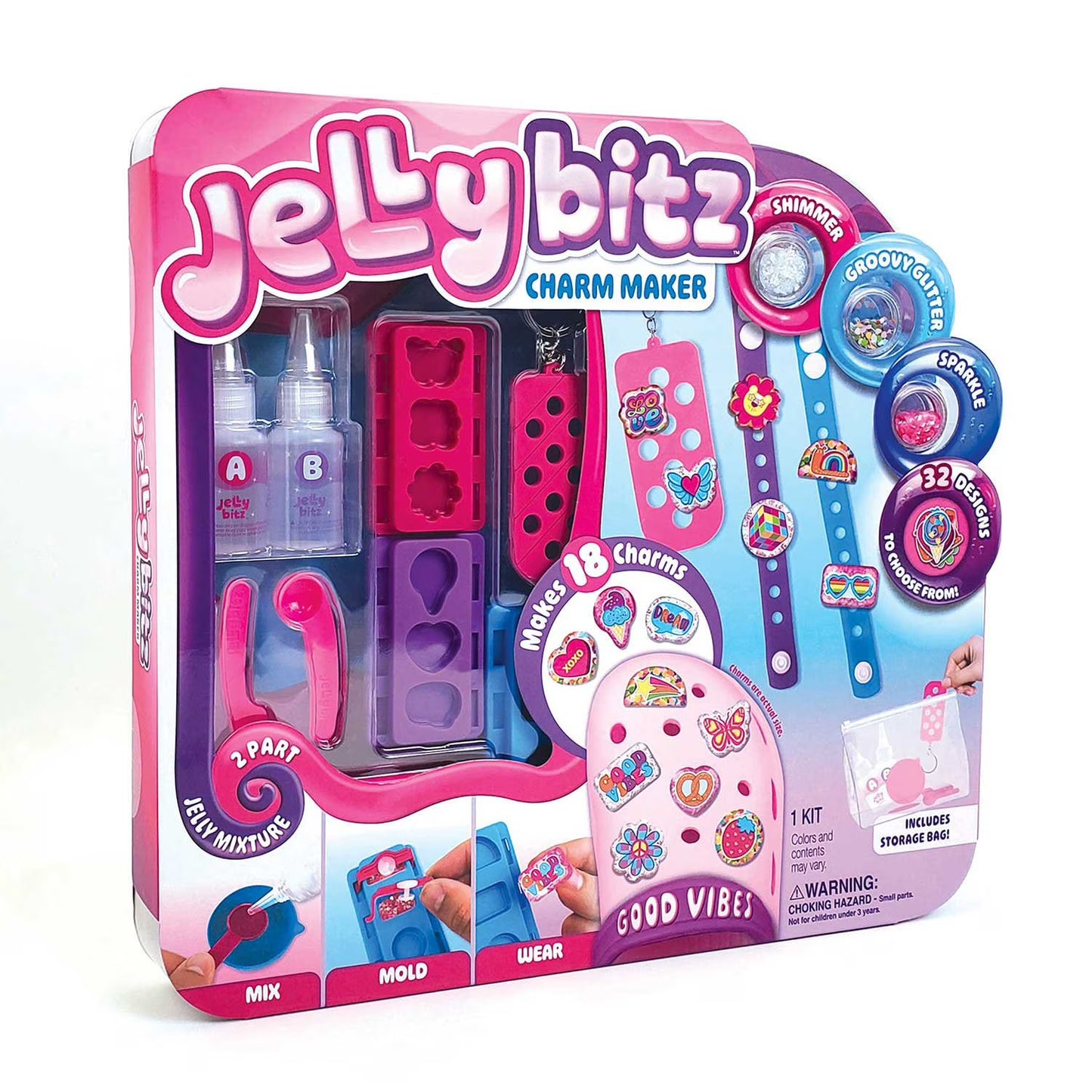 ArtSkills Jellybitz DIY Charm Maker Craft Kit for Kid