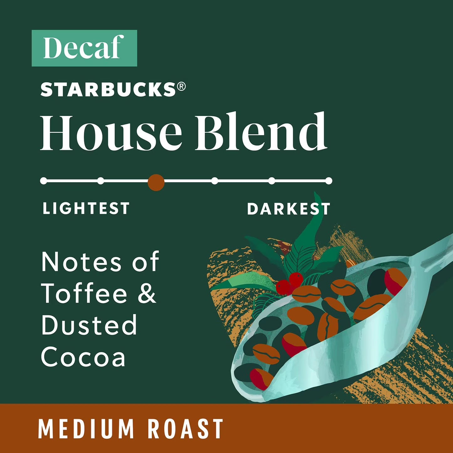 Starbucks Decaf House Blend Medium Roast K-Cup Coffee Pods, 72 ct.