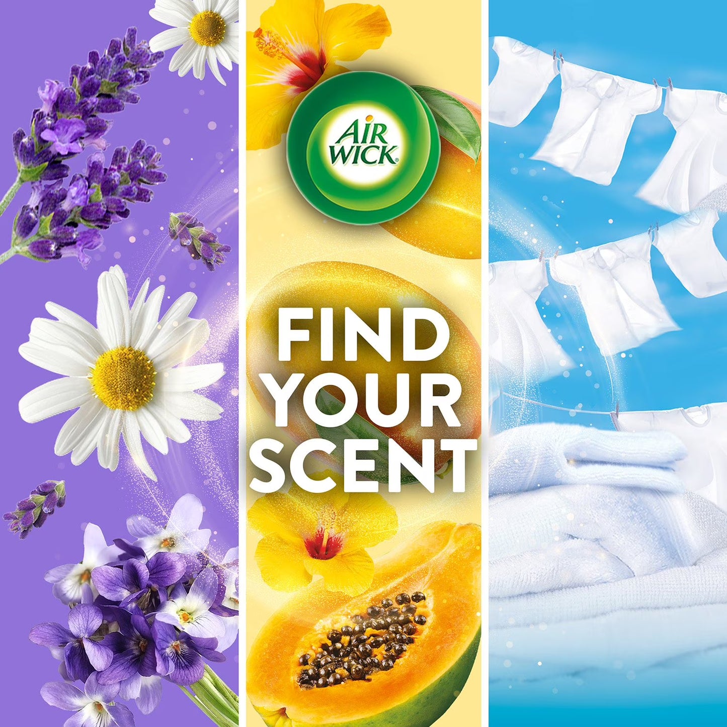 Air Wick Plug In Scented Oil Air Freshener, Refreshing Watermelon & Berries, 1 warmer + 6 refills