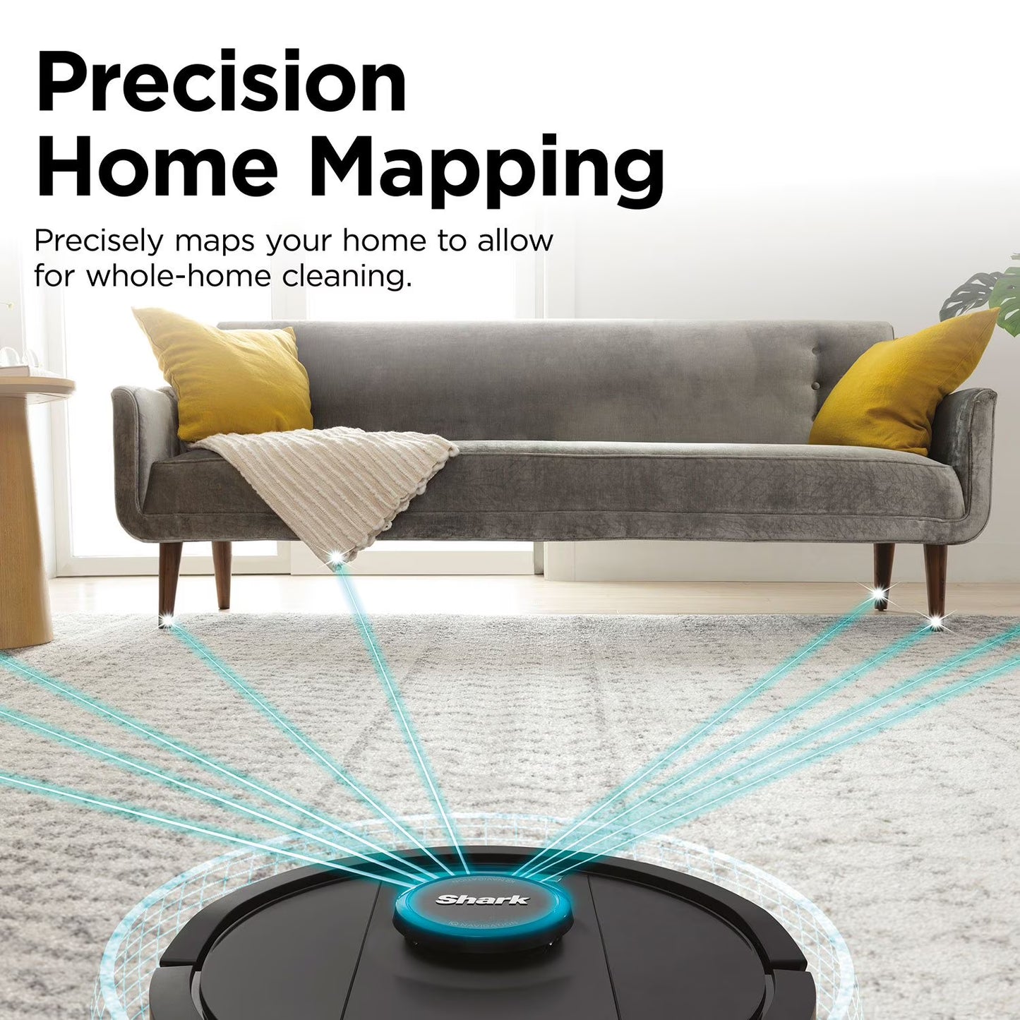 Shark Matrix 2-in-1 Robot Vacuum & Mop with Home Mapping, Bonus Dual Edge Side Brush