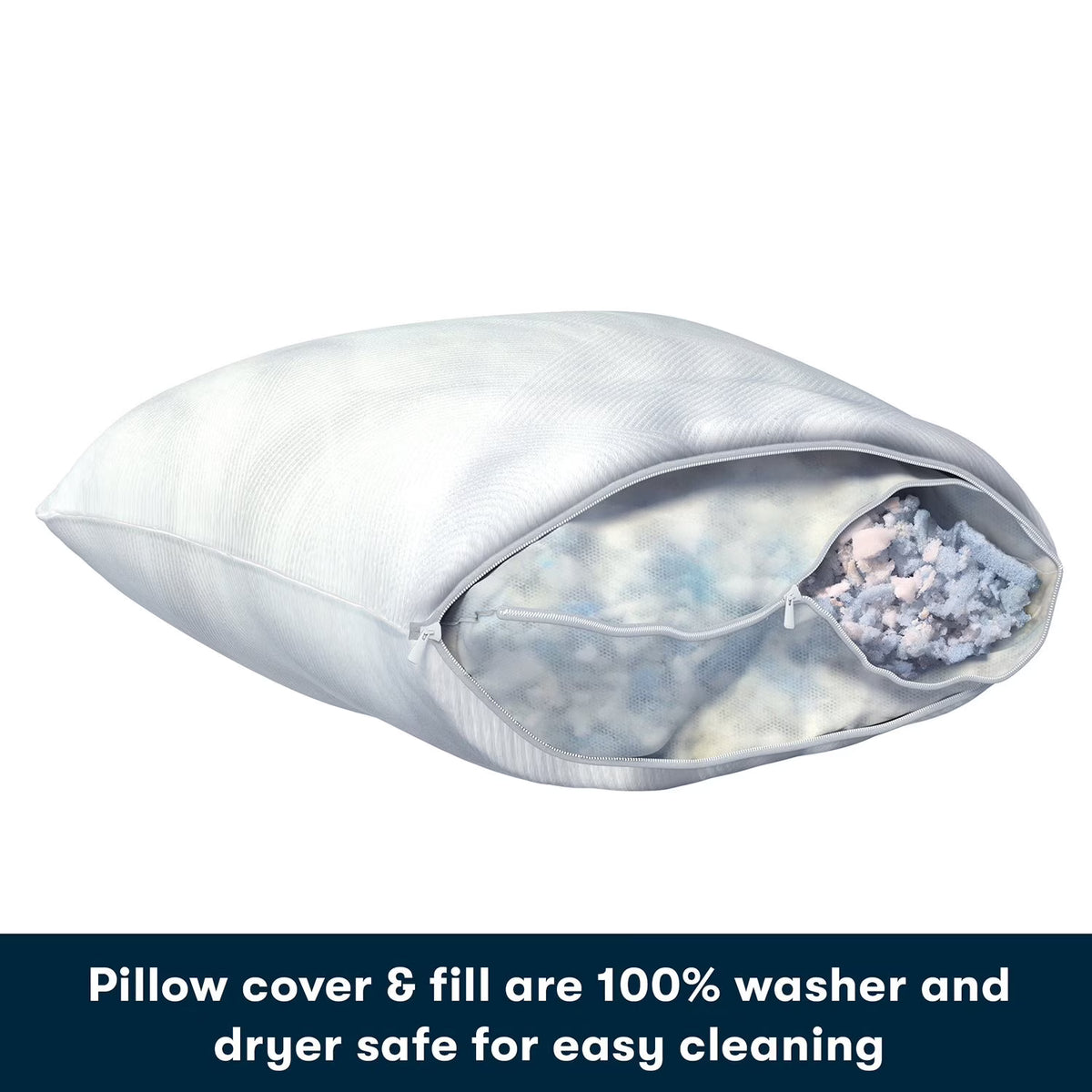 Serta 2-Pack Cooling Gel Memory Foam Bed Pillow
