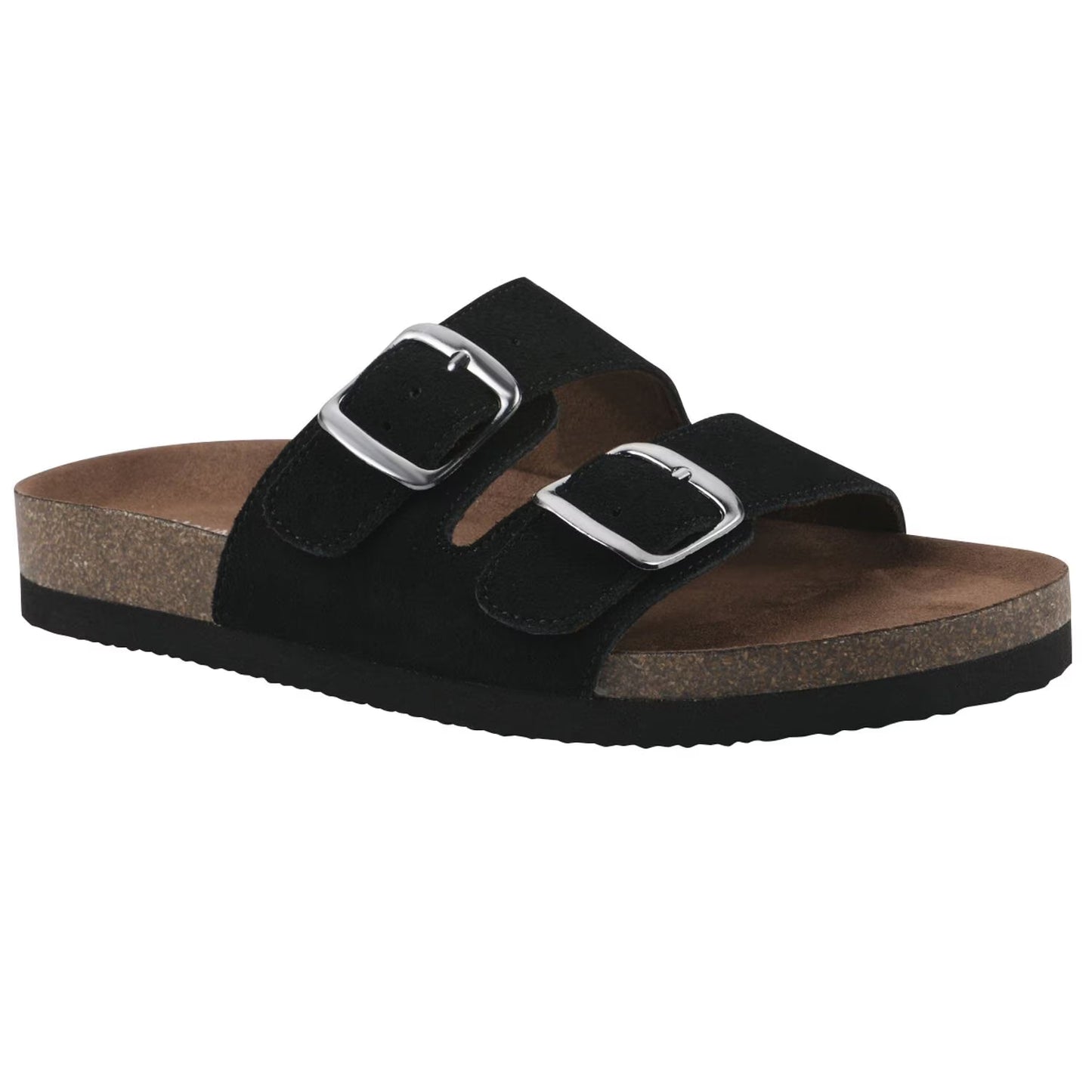 Mountain Sole Women's Double Buckle Leather Sandal