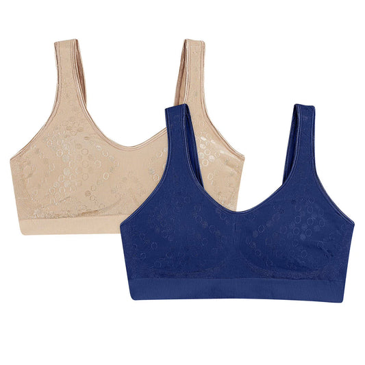 Bali Comfort Revolution Women's 2-Pack Wire-Free Shaping Bra