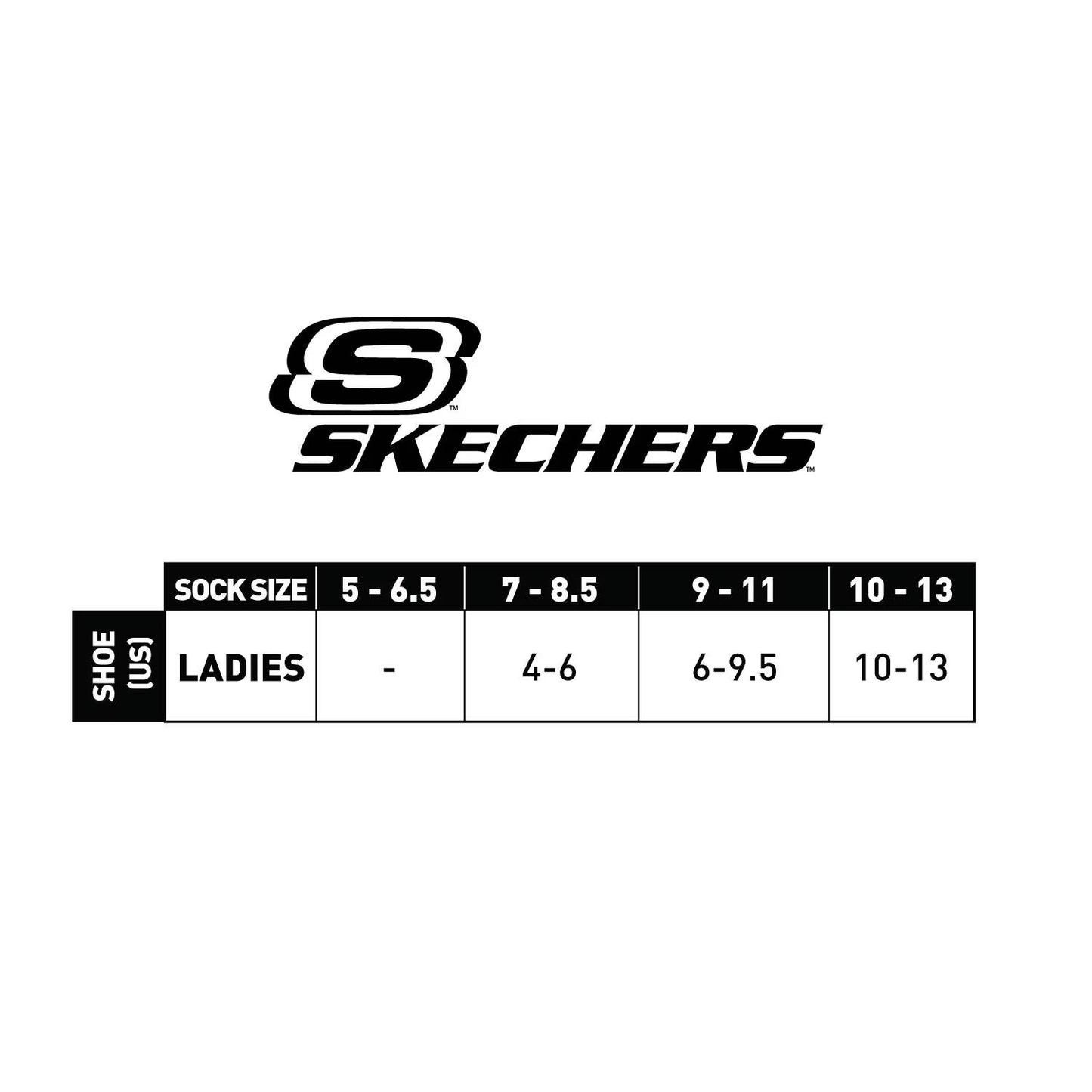 Skechers Women's 6-Pack Super Soft Low-Cut Sock