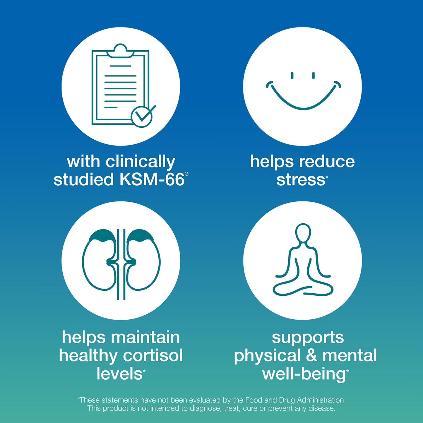 Youtheory Ashwagandha 1000 mg. Vegetarian Capsules, 150 ct.