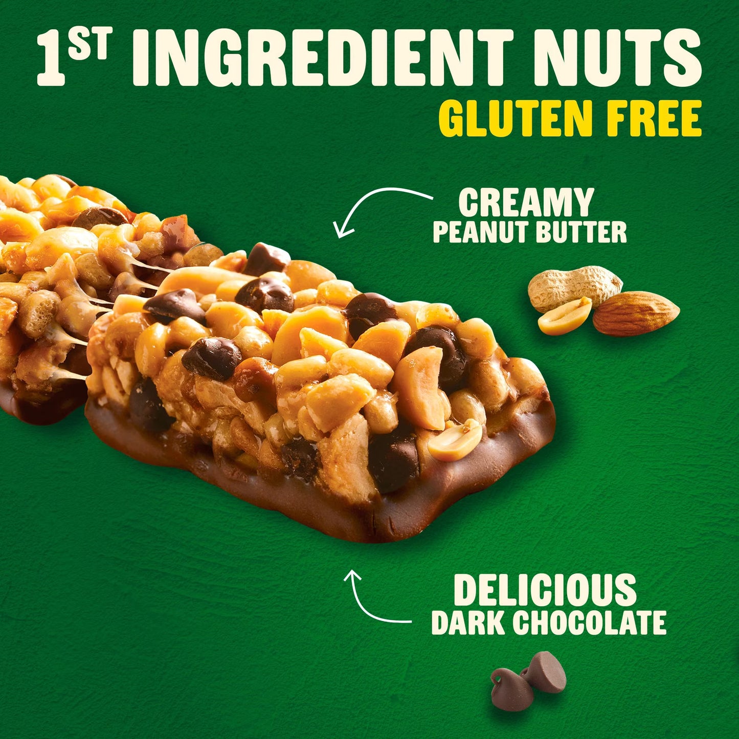 Nature Valley Peanut Butter Dark Chocolate Protein Chewy Bars, 30 ct.