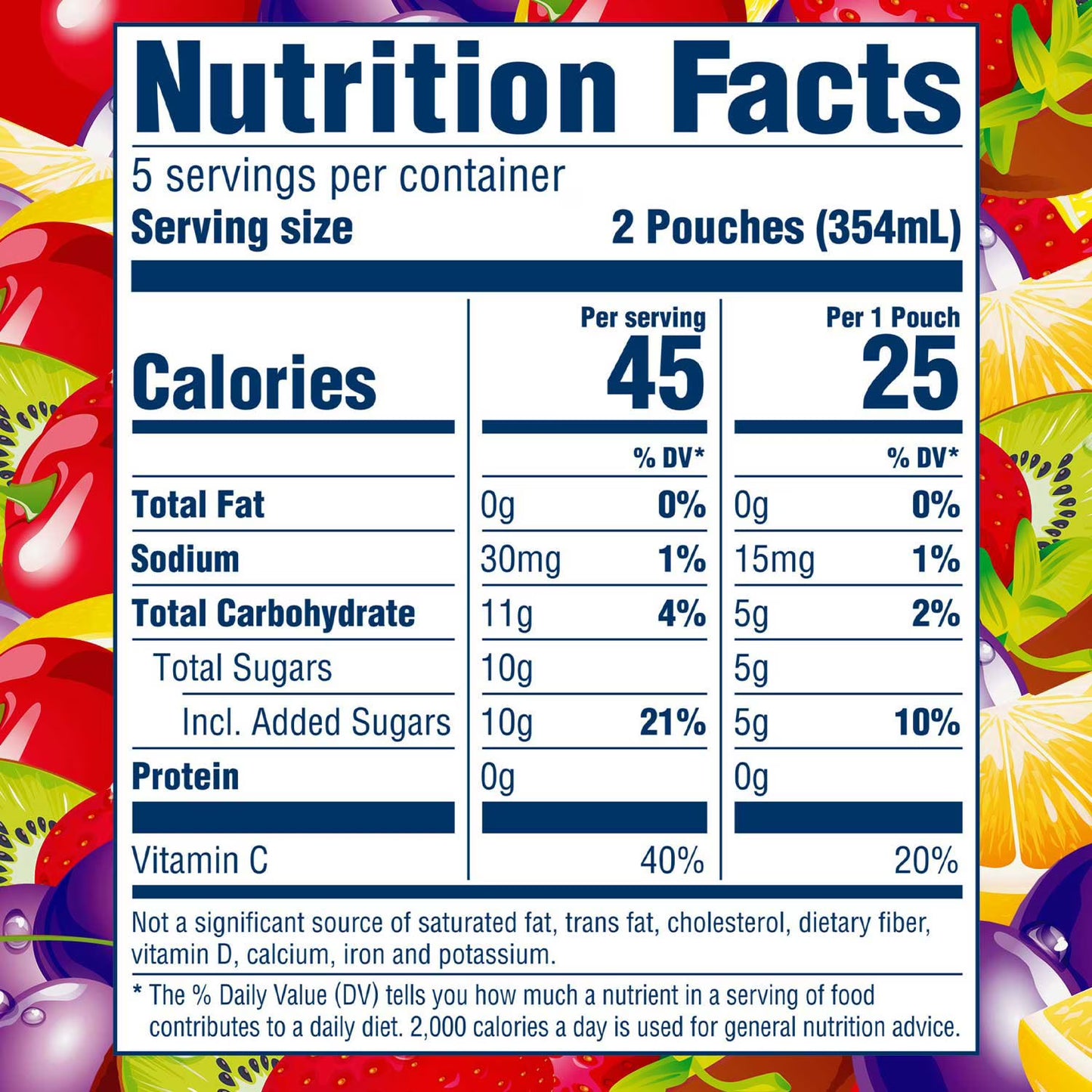 Kool-Aid Jammers Juice Pouches Variety Pack 6 fl. oz., 40 pk.