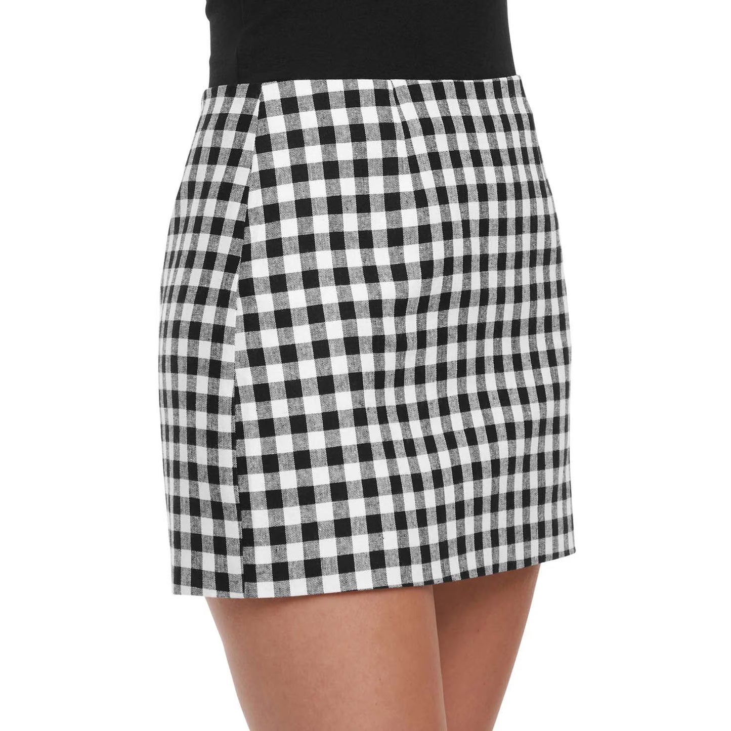 Express Women's Linen Blend Mini Skirt