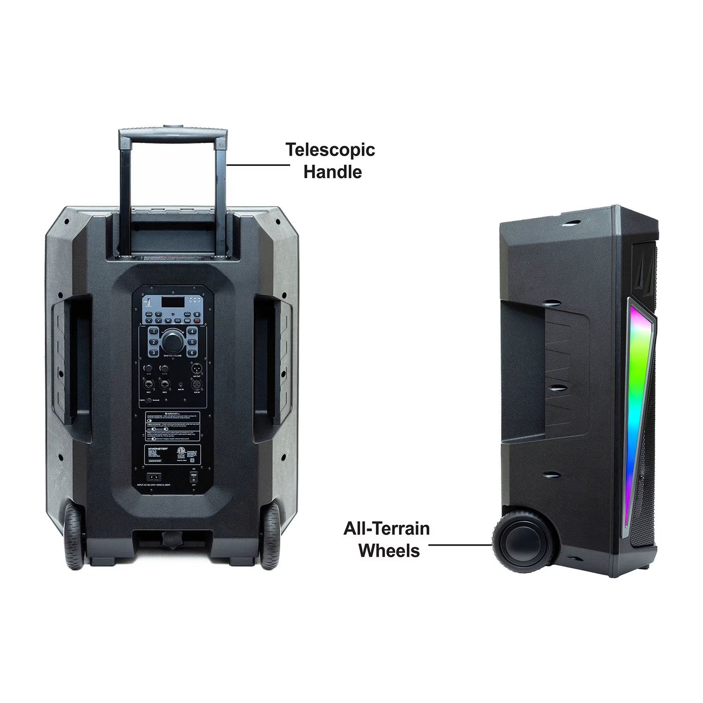 Monster Z6 All-in-One PA Bluetooth Speaker System