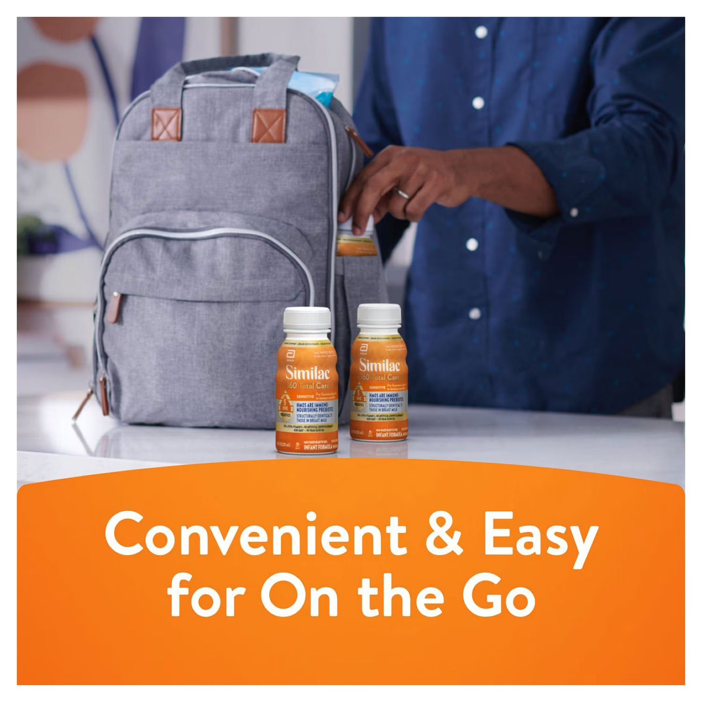 Similac 360 Total Care Sensitive Infant Formula, Ready to Feed, 8 fl. oz., 24 ct.