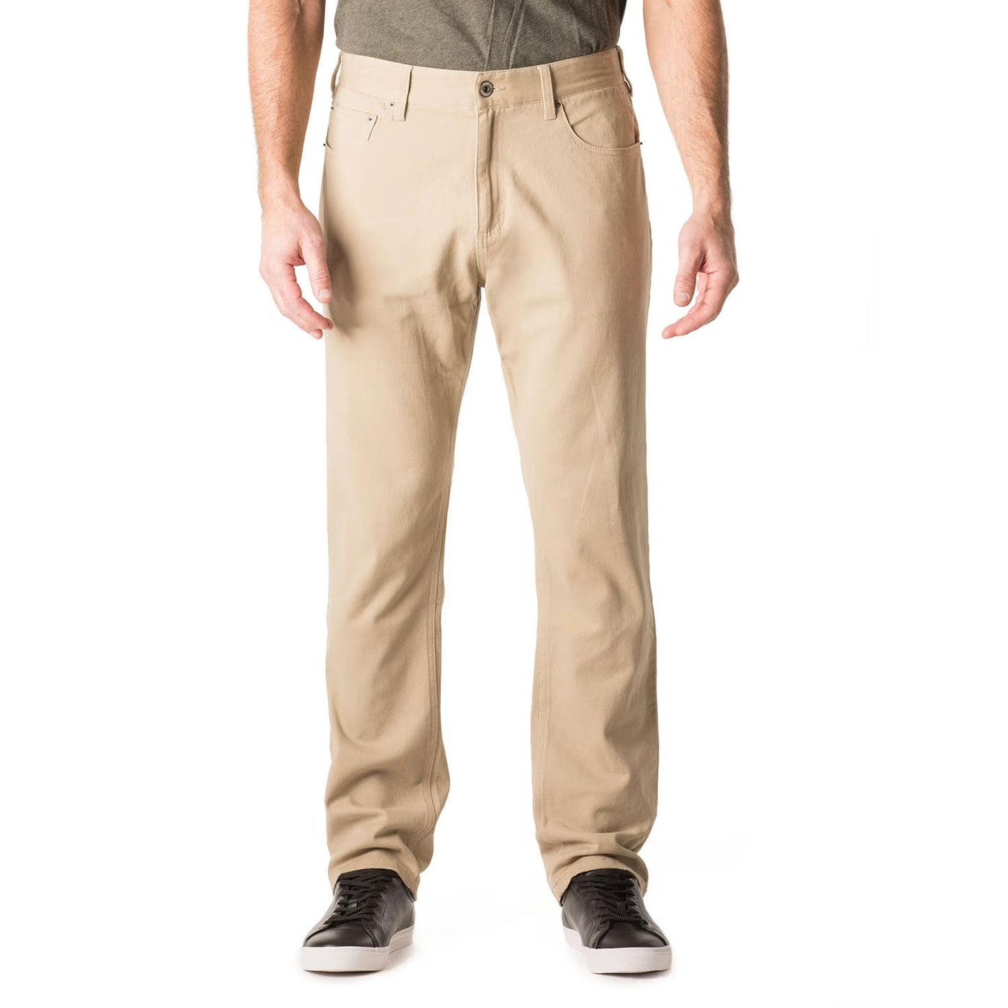 IRON Clothing Men's Patriot 5-Pocket Flex Waistband Stretch Twill Pant