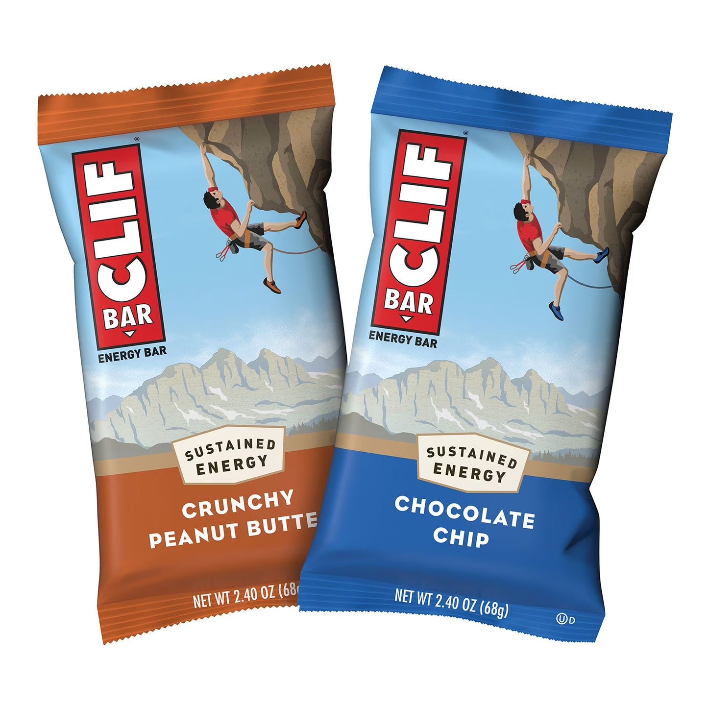 CLIF BAR Plant Based Energy Protein Bars, Variety Pack, 20 pk.