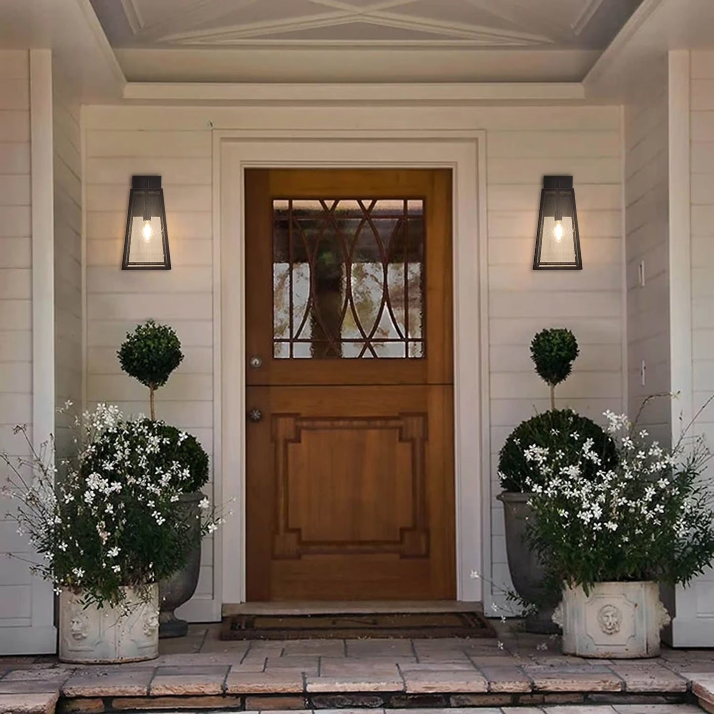 details by Becki Owens 20-inch Black Wall Lantern