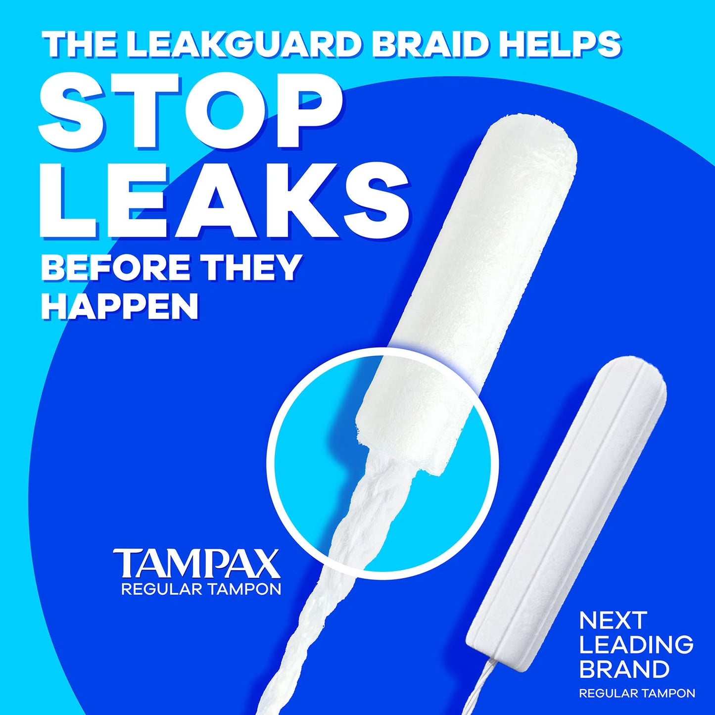 Tampax Pearl Super Tampons, Unscented, 96 ct.