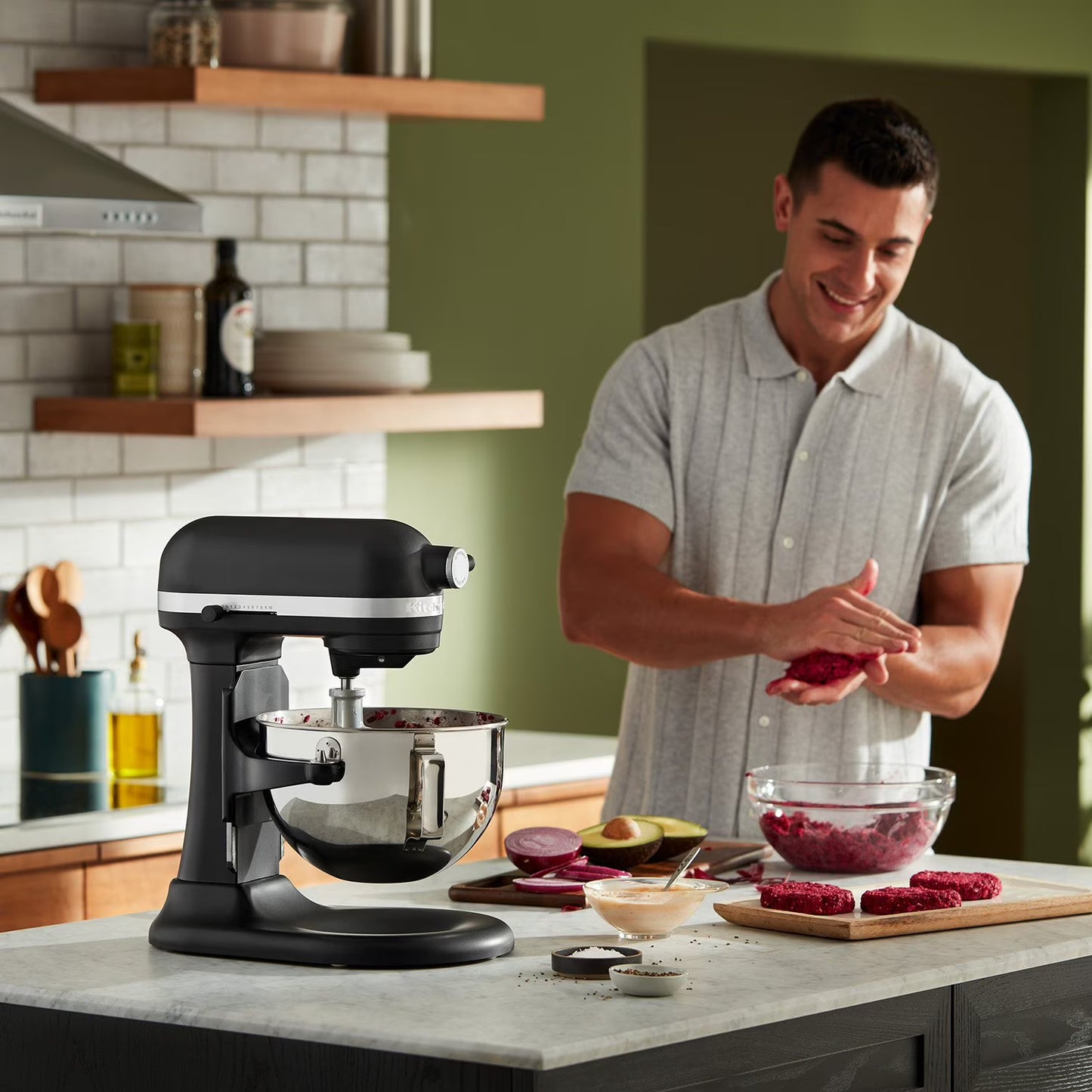 KitchenAid 5.5 Quart Bowl-Lift Stand Mixer with Attachments