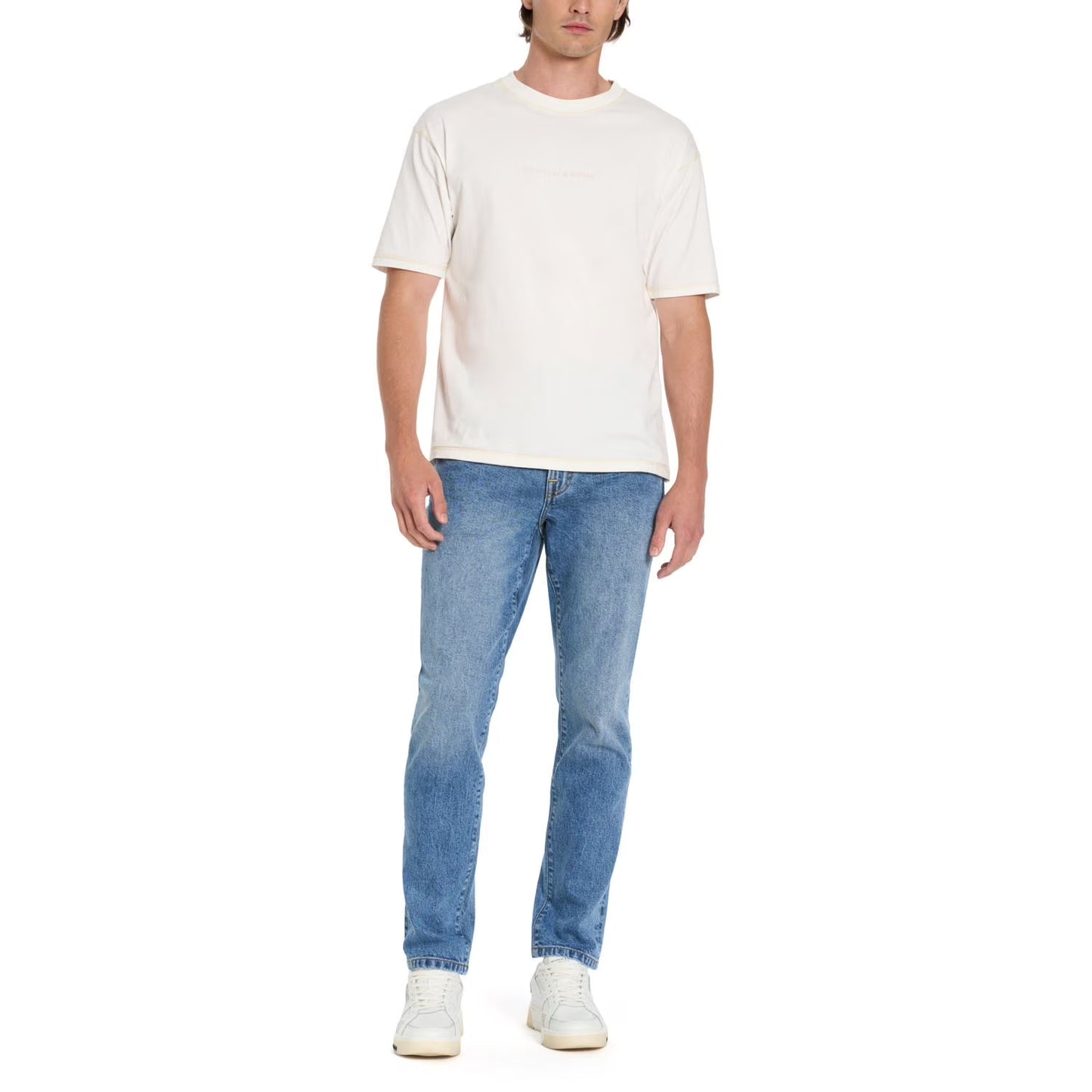 Scotch & Soda Men's Straight Fit Denim Jeans