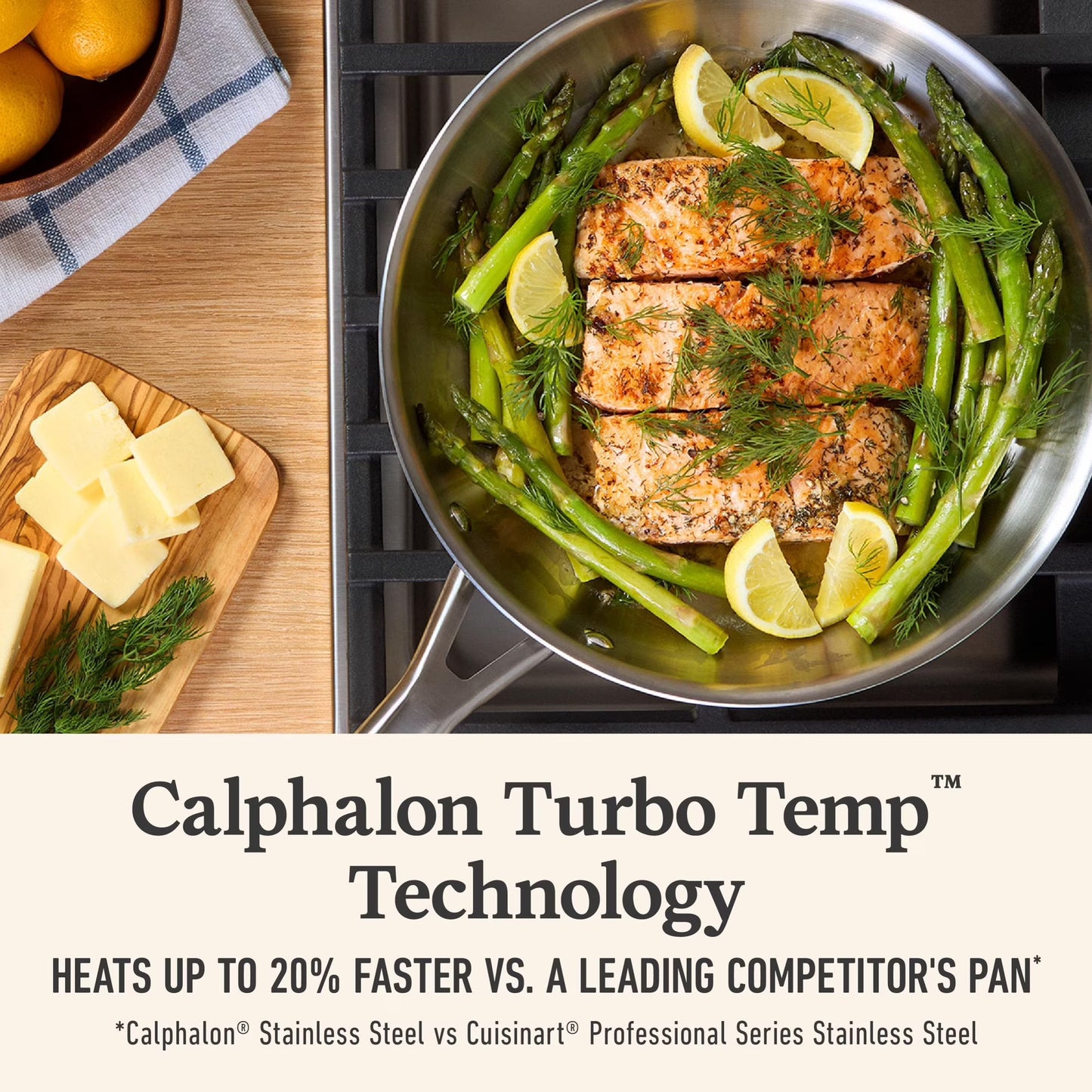 Calphalon Stainless Steel 10-Piece Triply Cookware Set