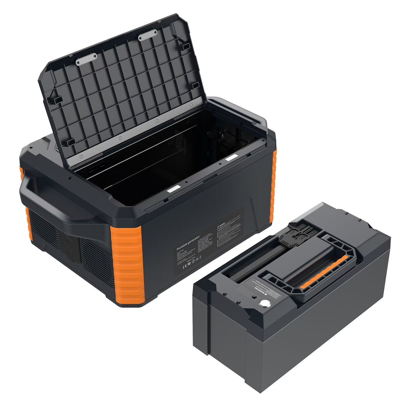 2,000 Watt Wattbricks Energy Inc. MP2000 Portable Power Station Solar Generator