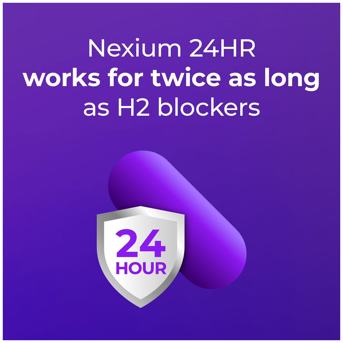 Nexium 24HR Acid Reducer Heartburn Relief Capsules with Esomeprazole Magnesium, 42 ct.