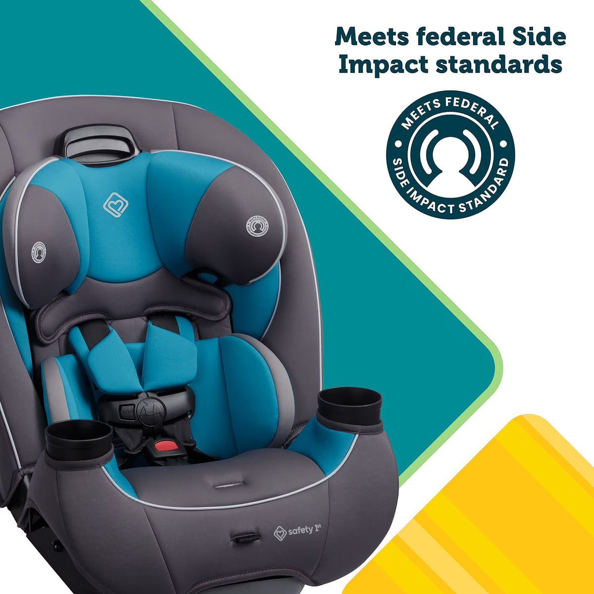 Safety 1st Everfit All-in-One Convertible Car Seat, Choose Color