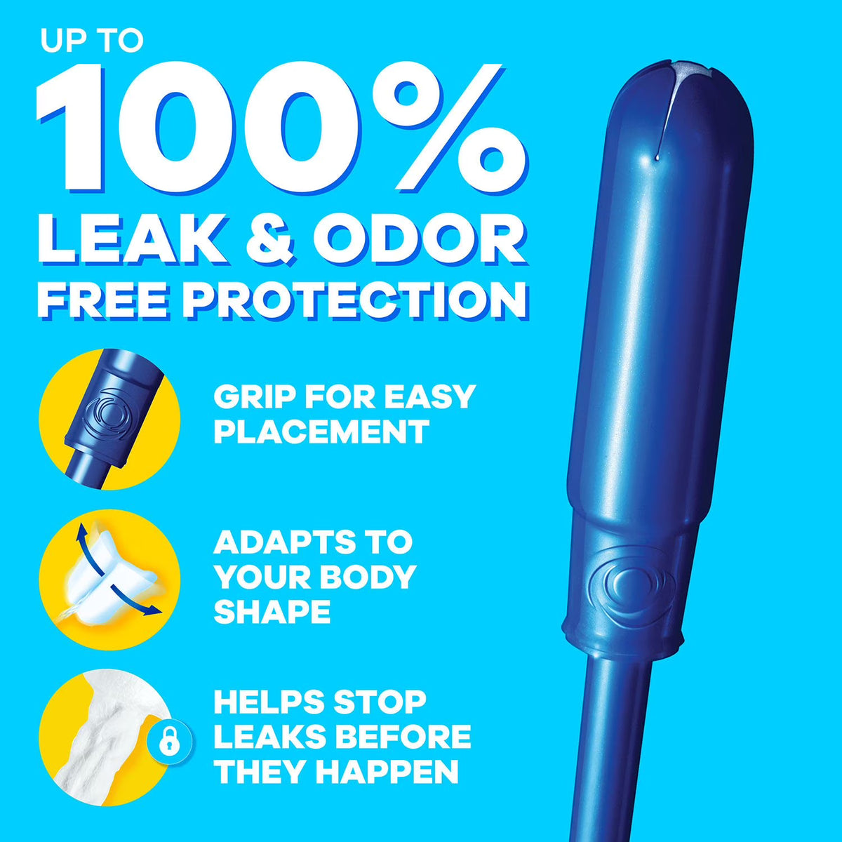 Tampax Pearl Tampons Trio Pack, Unscented, Light, Regular & Super, 86 ct.