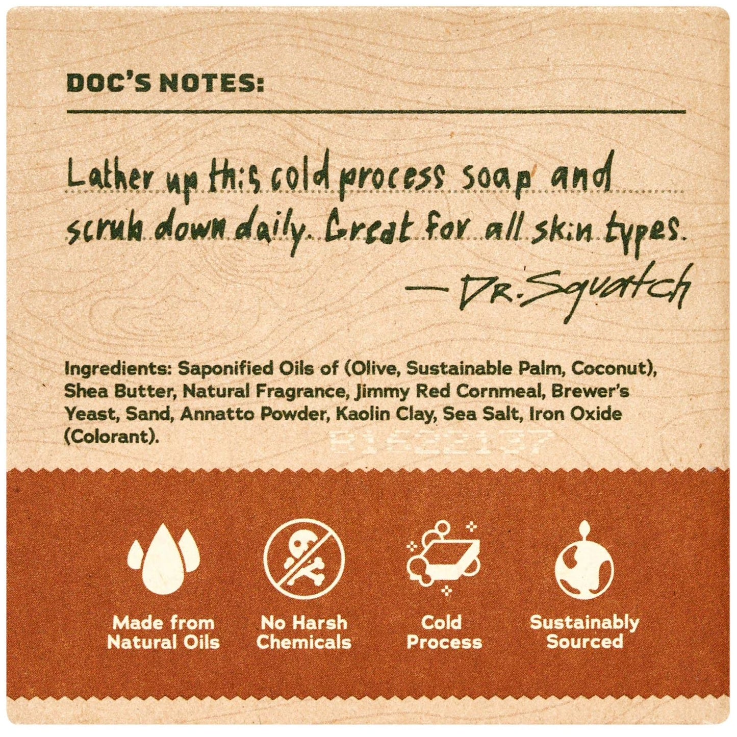 Dr. Squatch Natural Bar Soap, Variety Pack, 5 oz., 6 ct.
