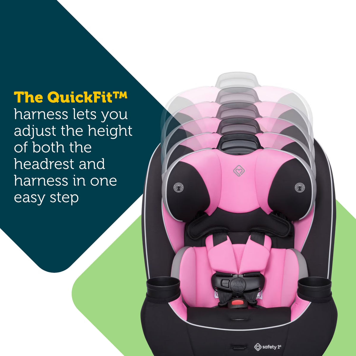 Safety 1st Everfit All-in-One Convertible Car Seat, Choose Color