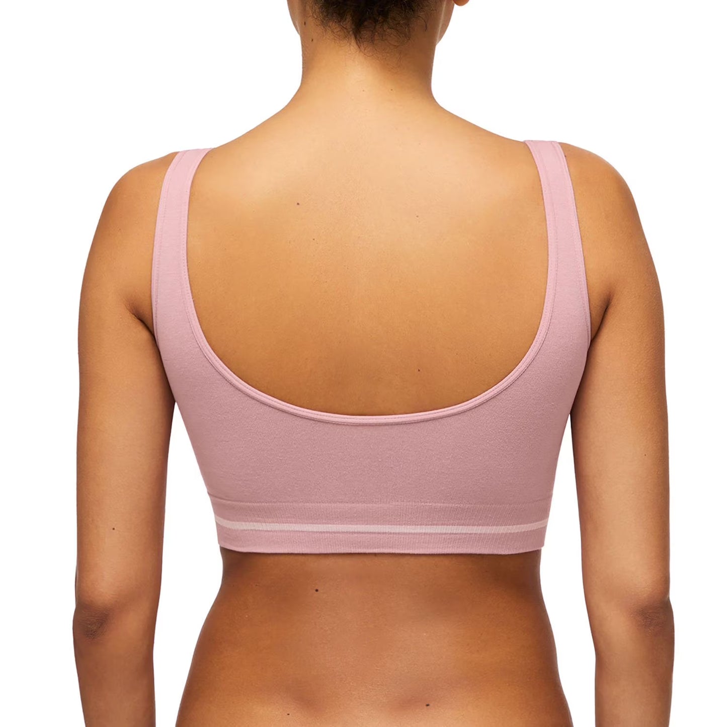 GapBody Women's 2-Pack Seamless Cotton Comfort Sports Bra